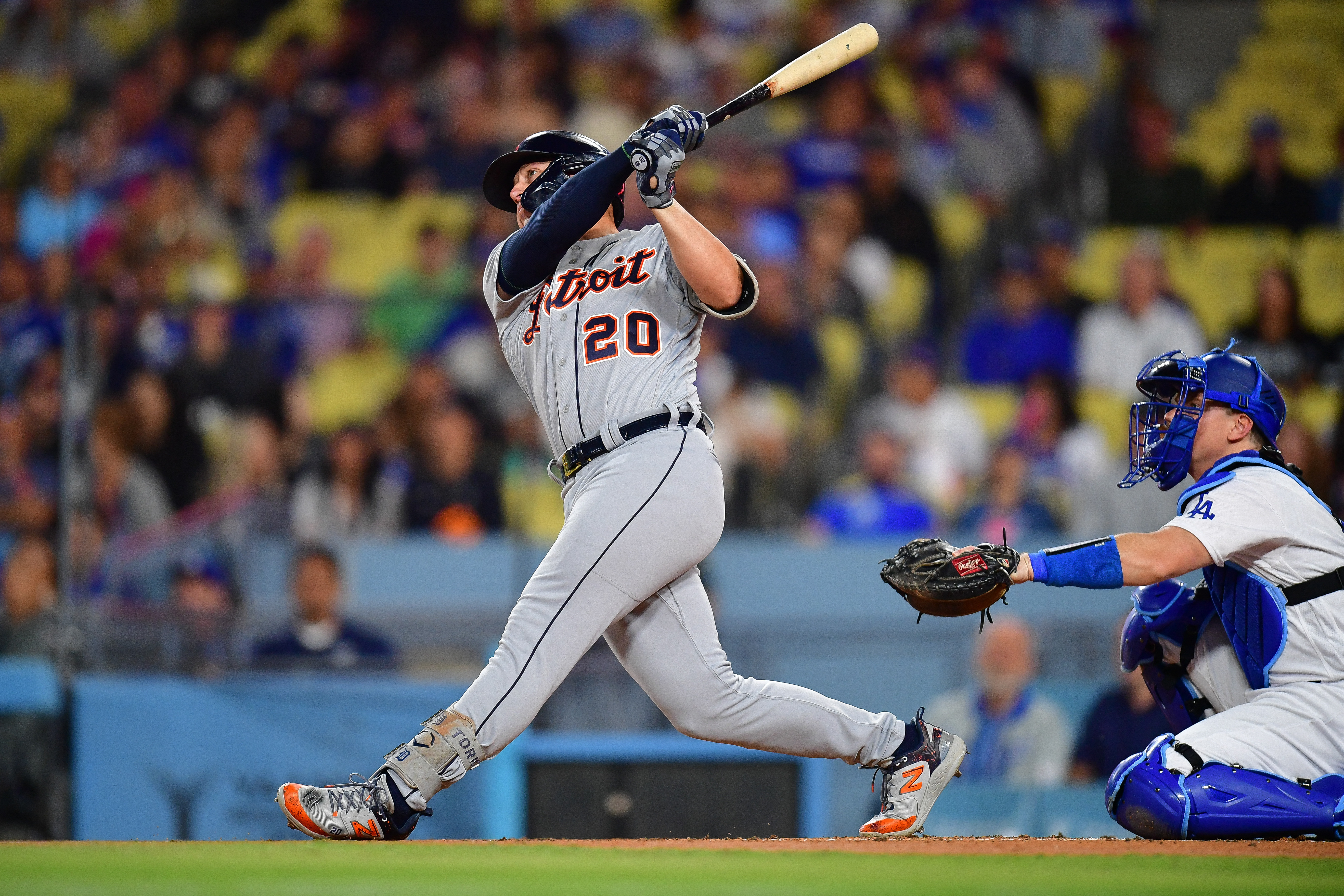 Muncy's base hit in 9th lifts Dodgers to 3-2 win over Tigers and extends  winning streak to 5