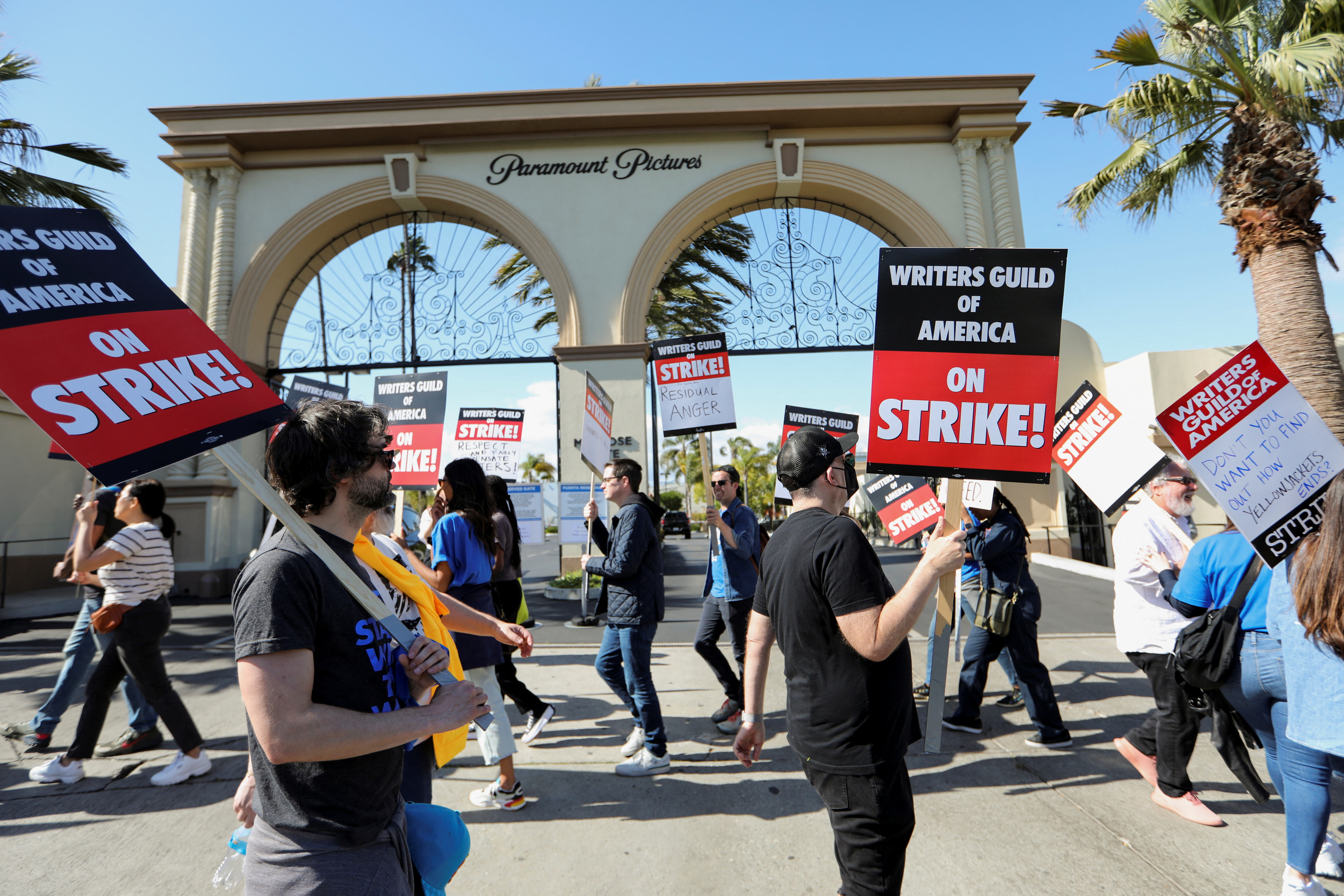 Hollywood is calling it 'the Netflix strike.' Here's why - Los