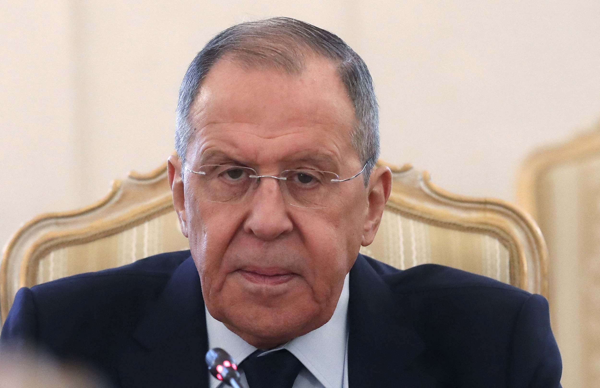 Russian Foreign Minister Sergei Lavrov meets with Nicaraguan Foreign Minister Denis Moncada in Moscow