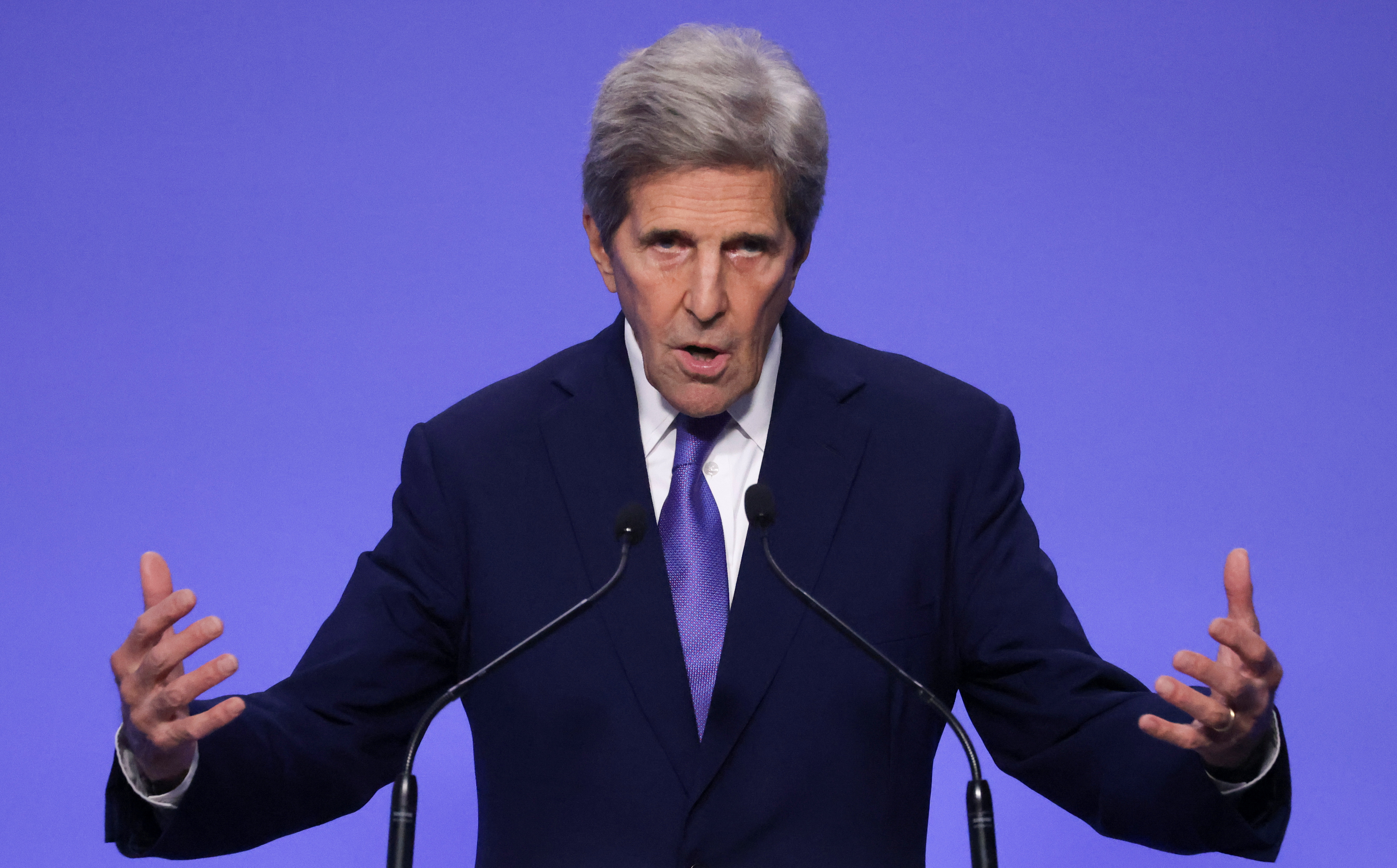 John Kerry at COP26 in Glasgow