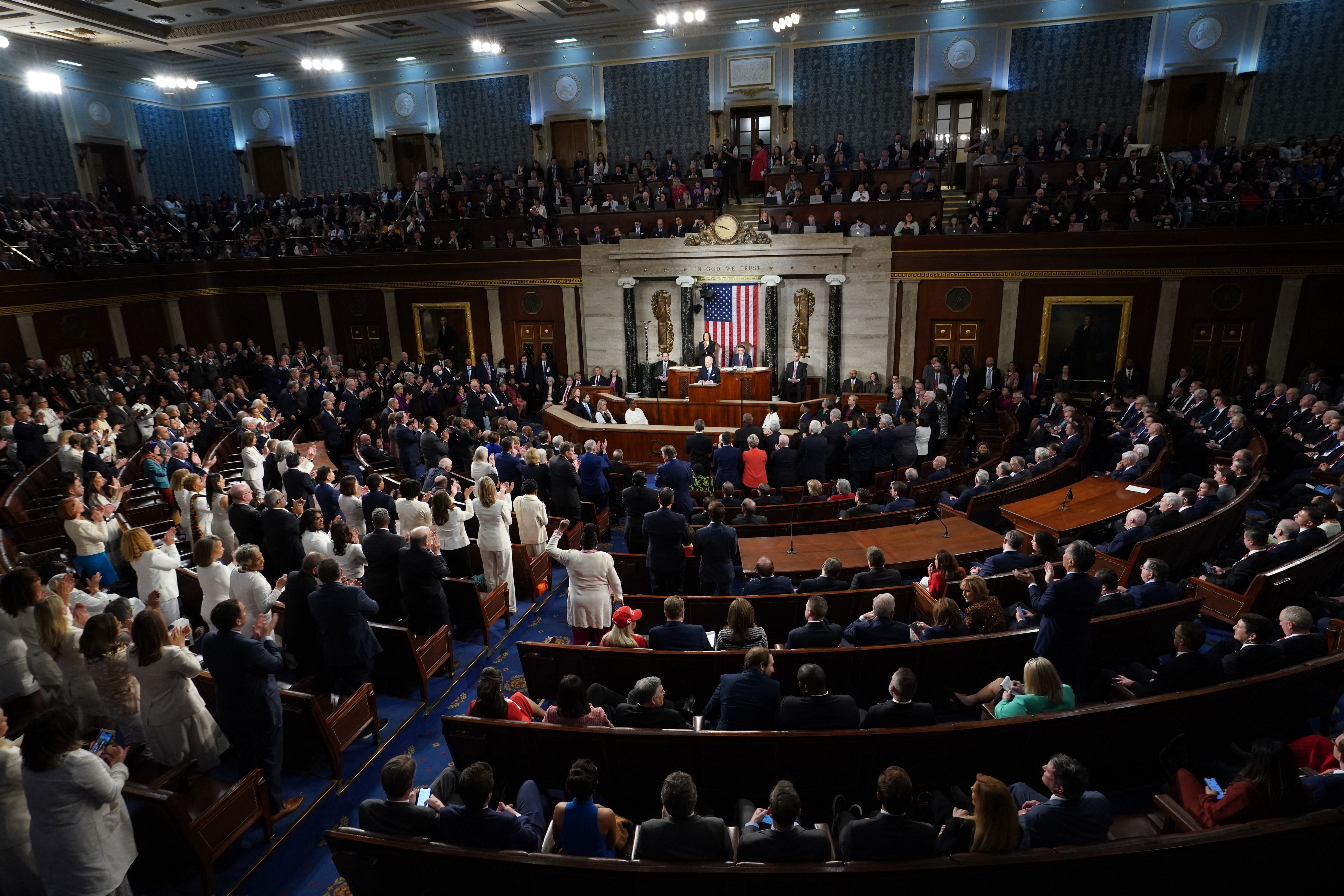 U.S. President Joe Biden delivers State of the Union address at U.S. Capitol in Washington D.C.