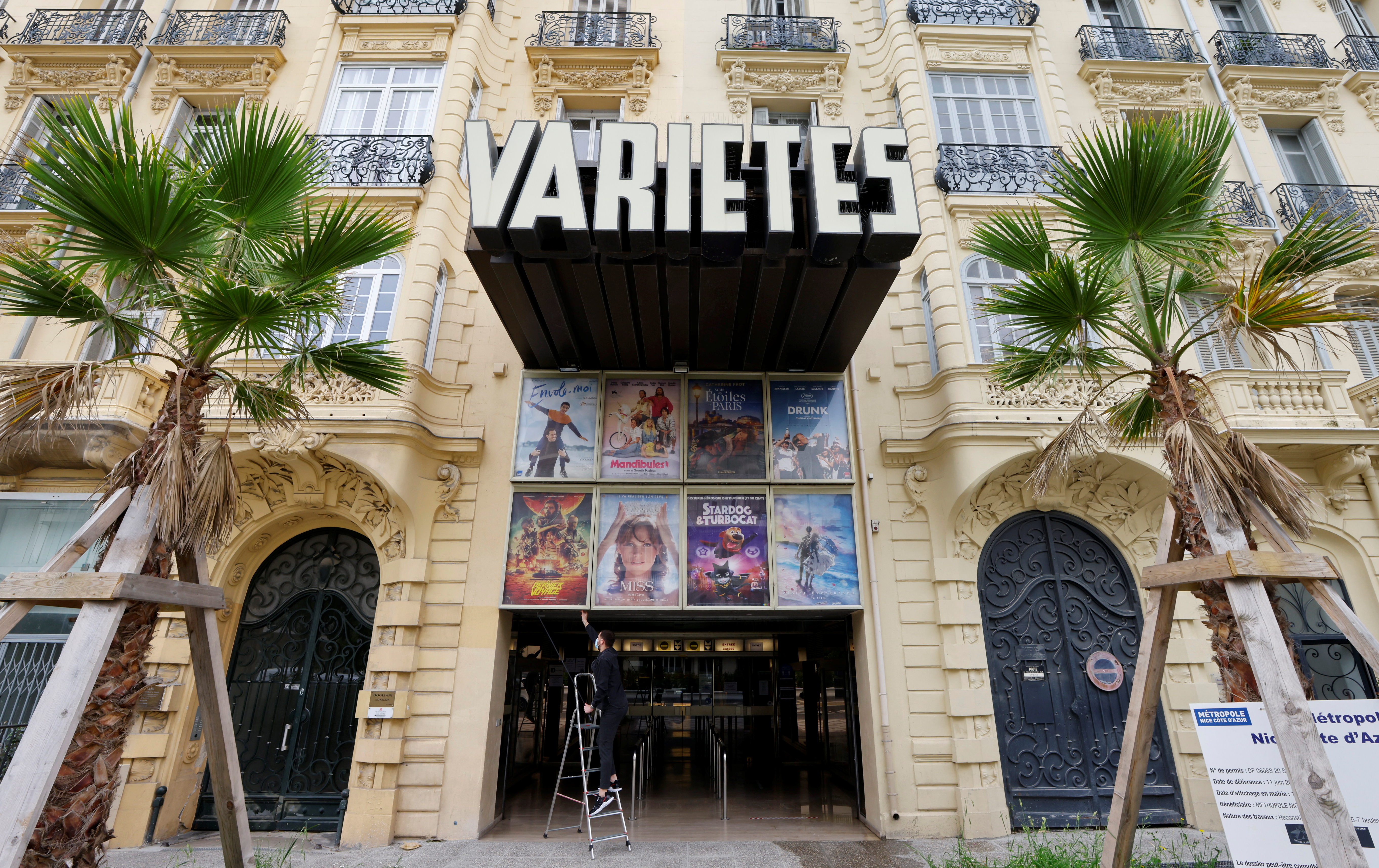 Cinemas prepare to reopen in Nice