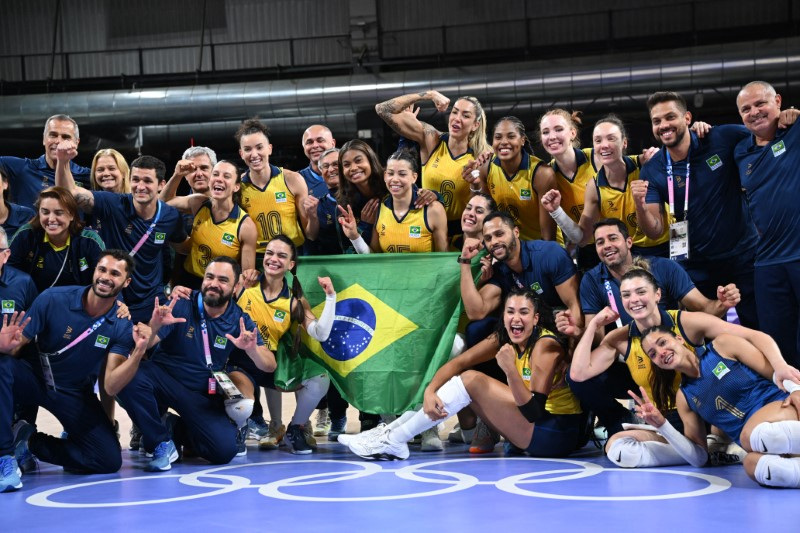 VolleyballBrazil's women end Turkey's dream of bronze Reuters