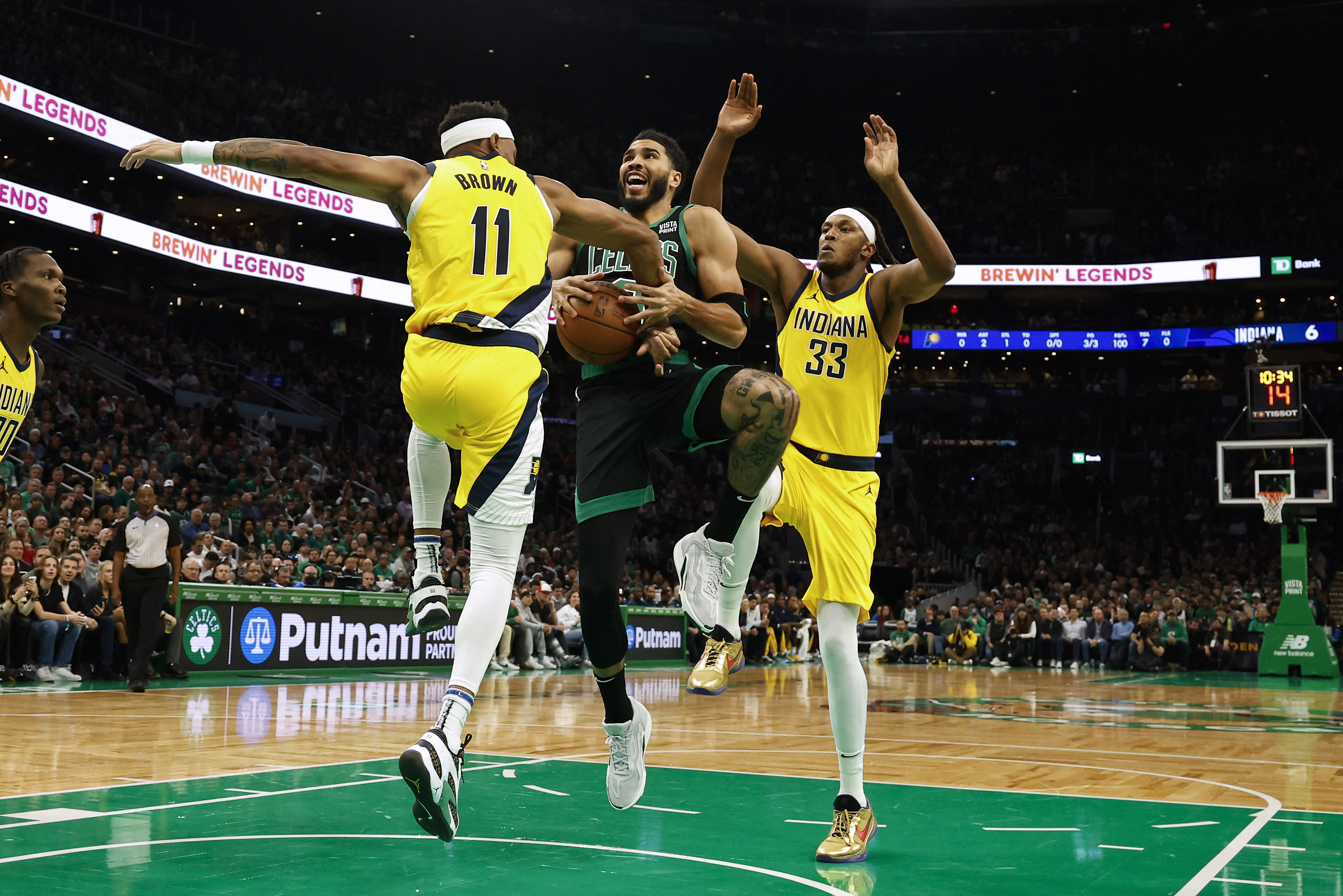 Celtics smash Pacers, put up 155 in convincing win | Reuters