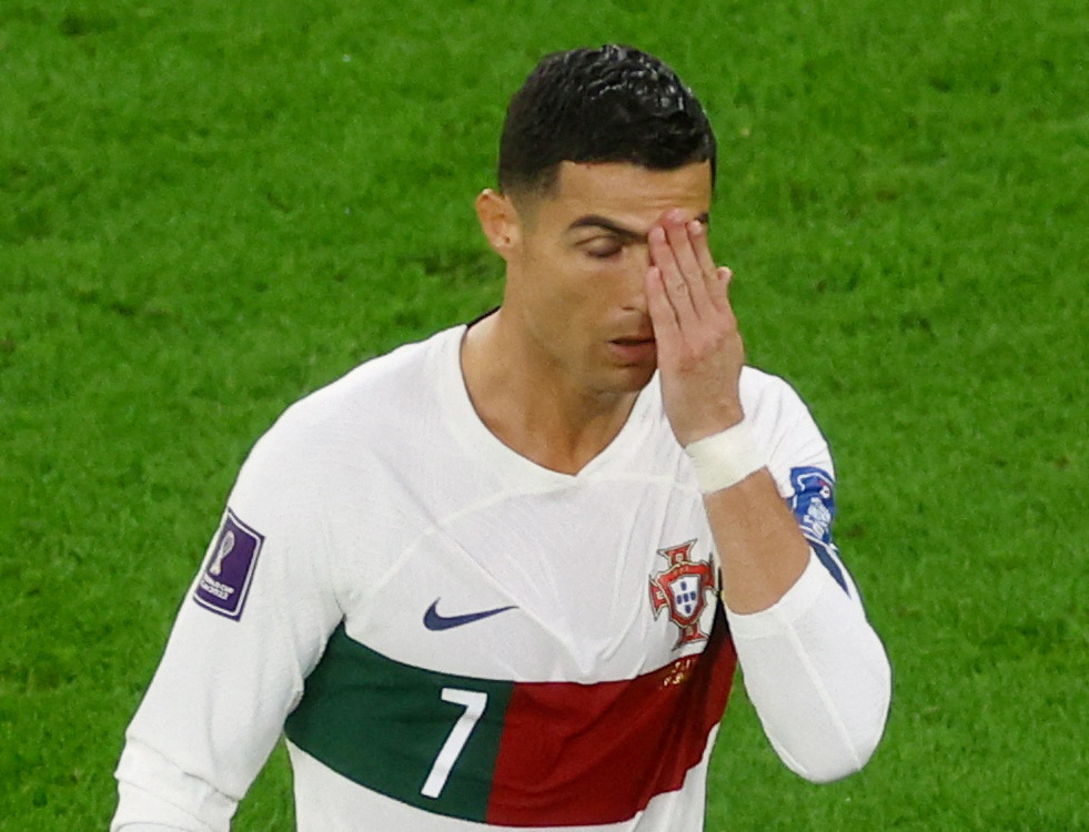 Tearful Ronaldo the lasting image of Portugal World Cup debacle