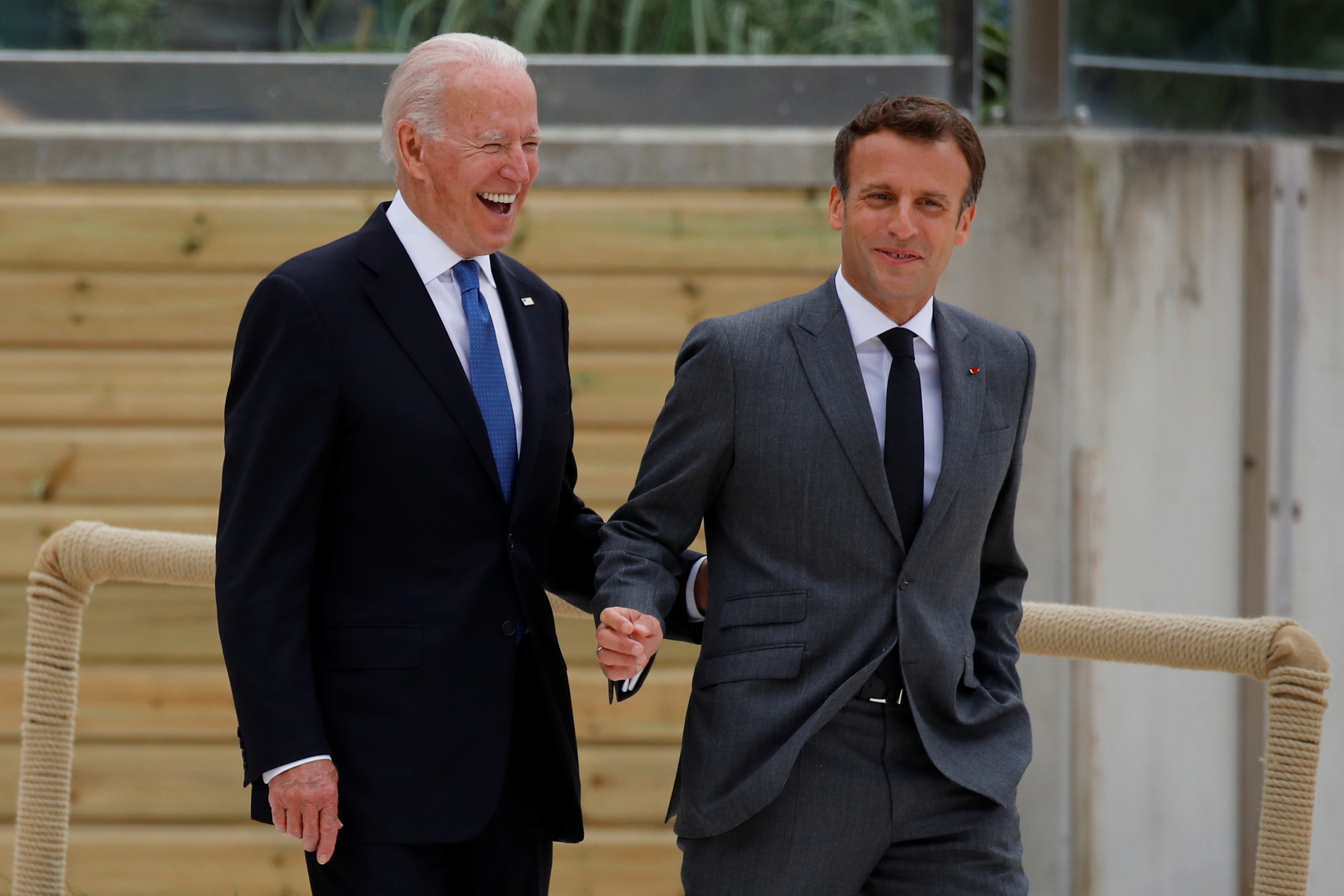 Biden Phone Call With Macron On Sub Deal Expected Soon White House Reuters 3465