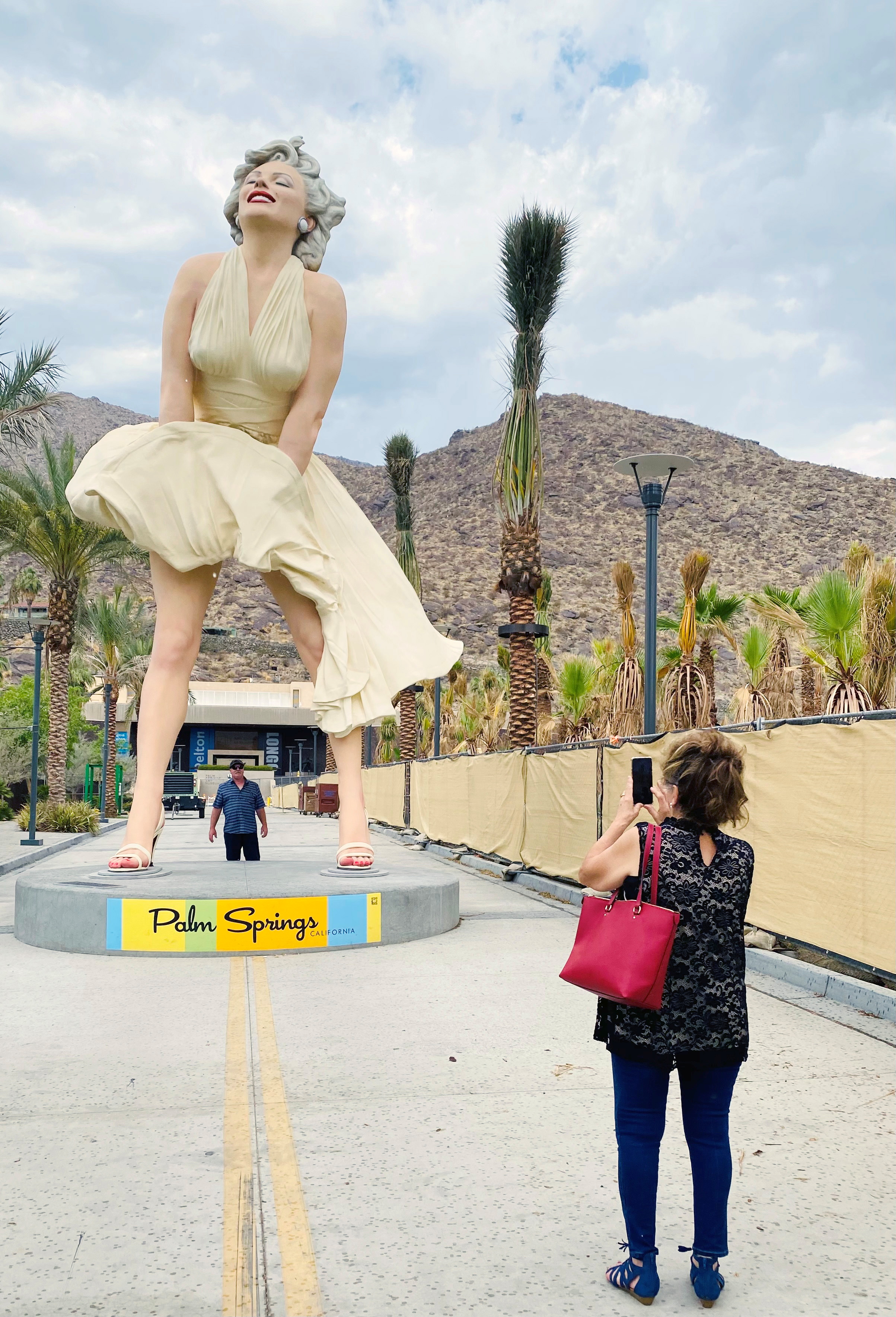 The Marilyn Monroe Statue in Palm Springs - Palm Springs