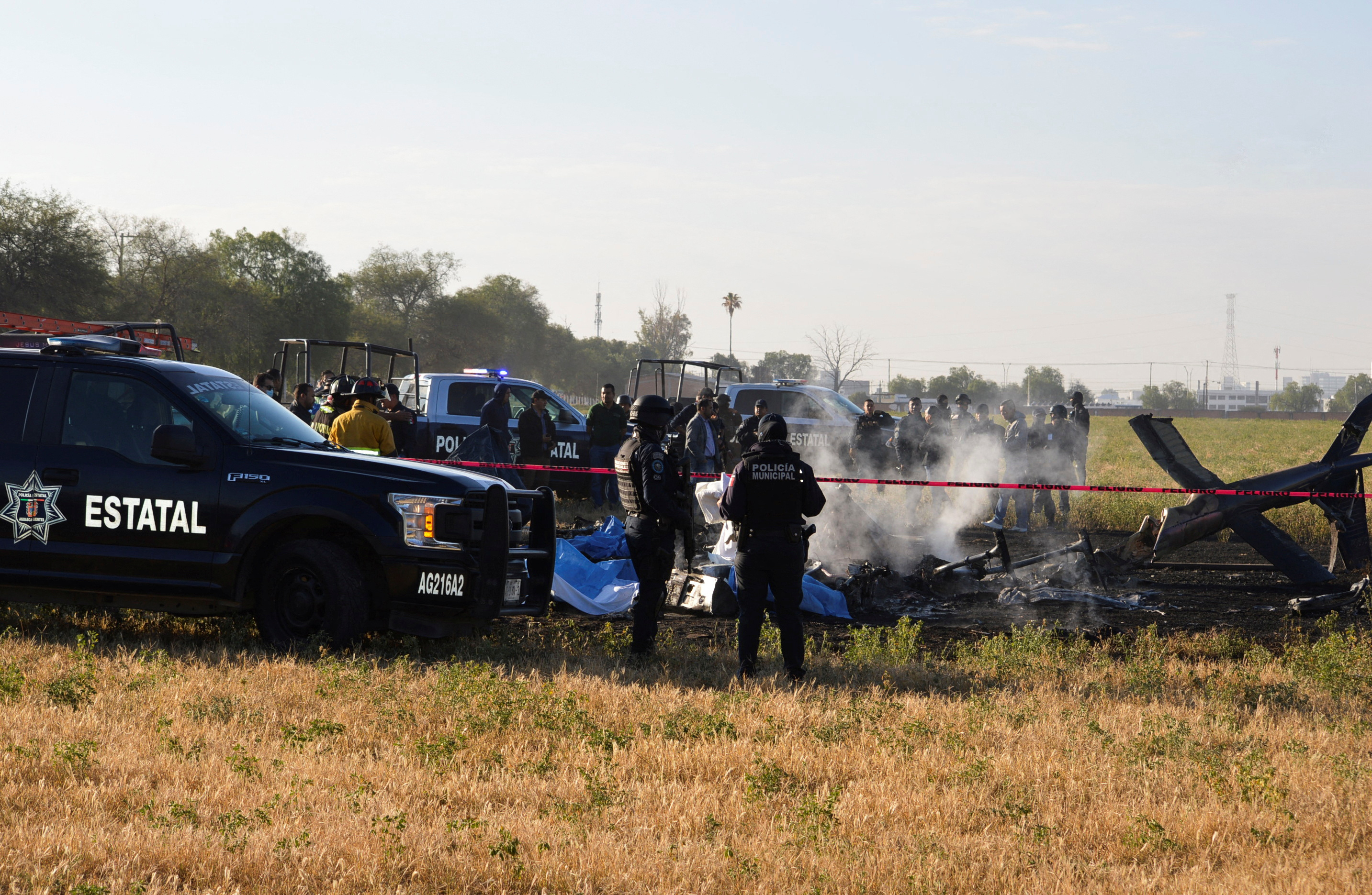 Mexican state security chief and others die in helicopter crash