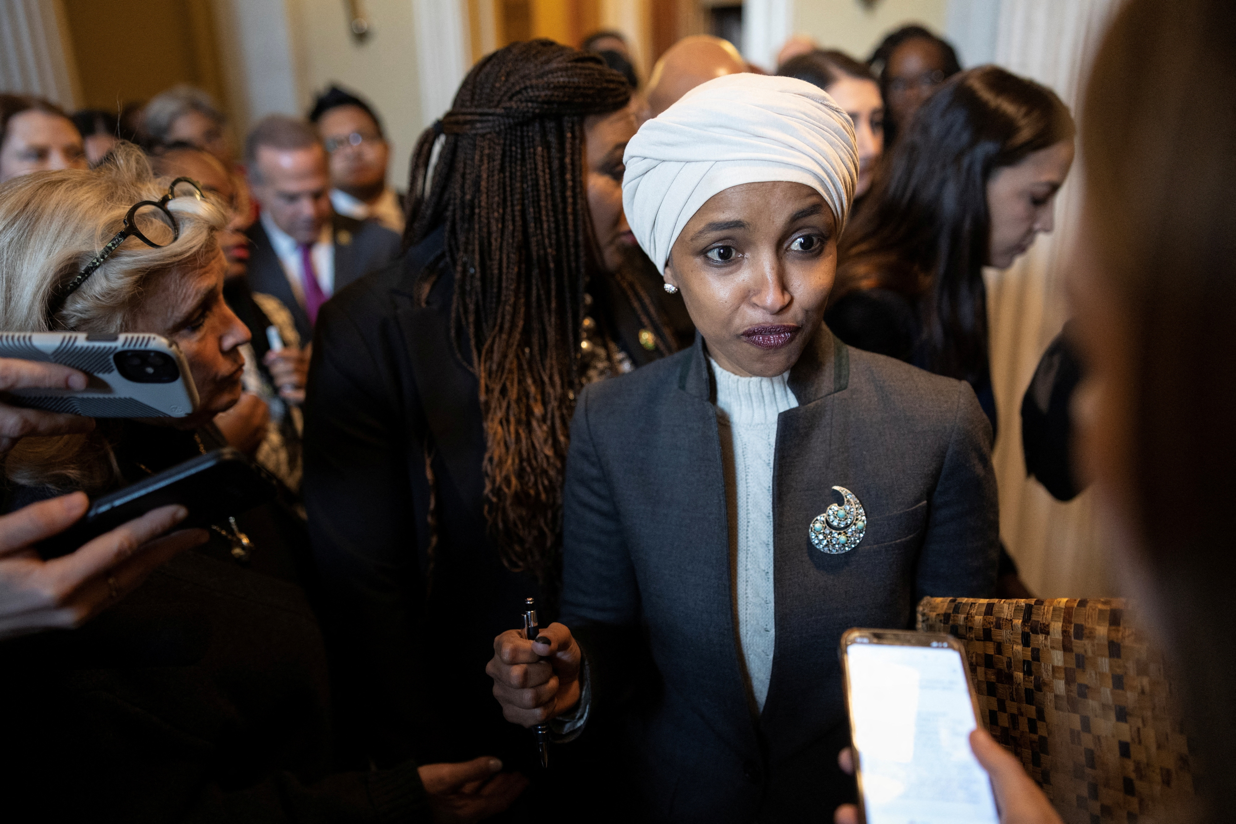 Rep. Omar was ousted by Republicans to serve on the House Foreign Affairs Committee on Capitol Hill