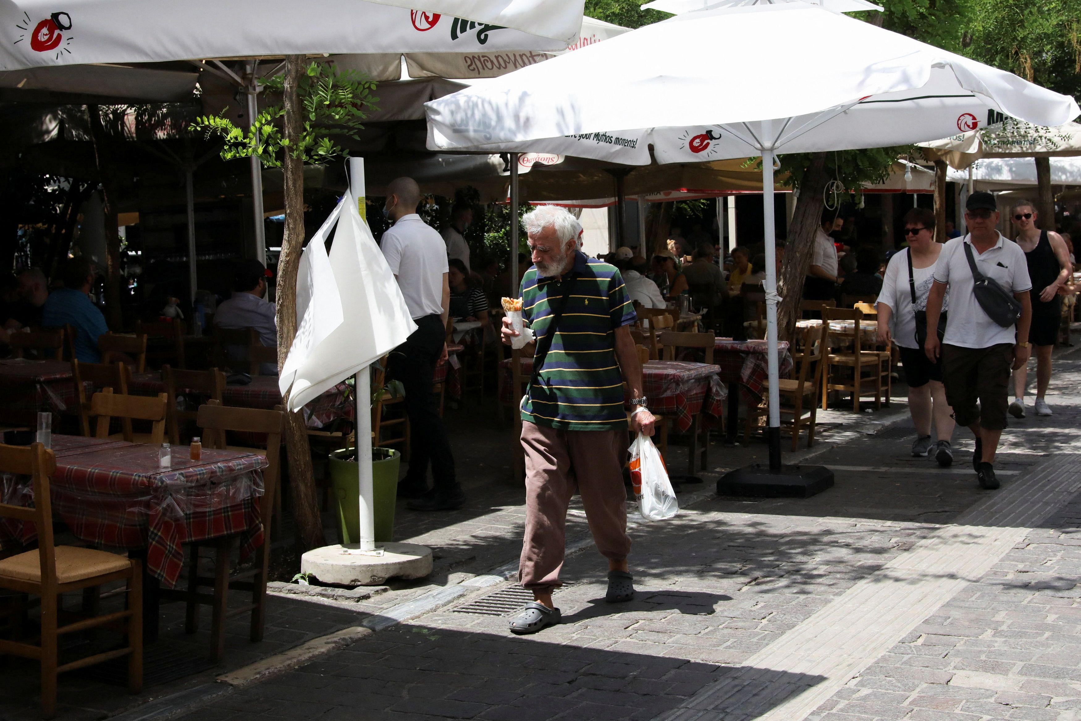 Greece's famous souvlaki hit by inflation