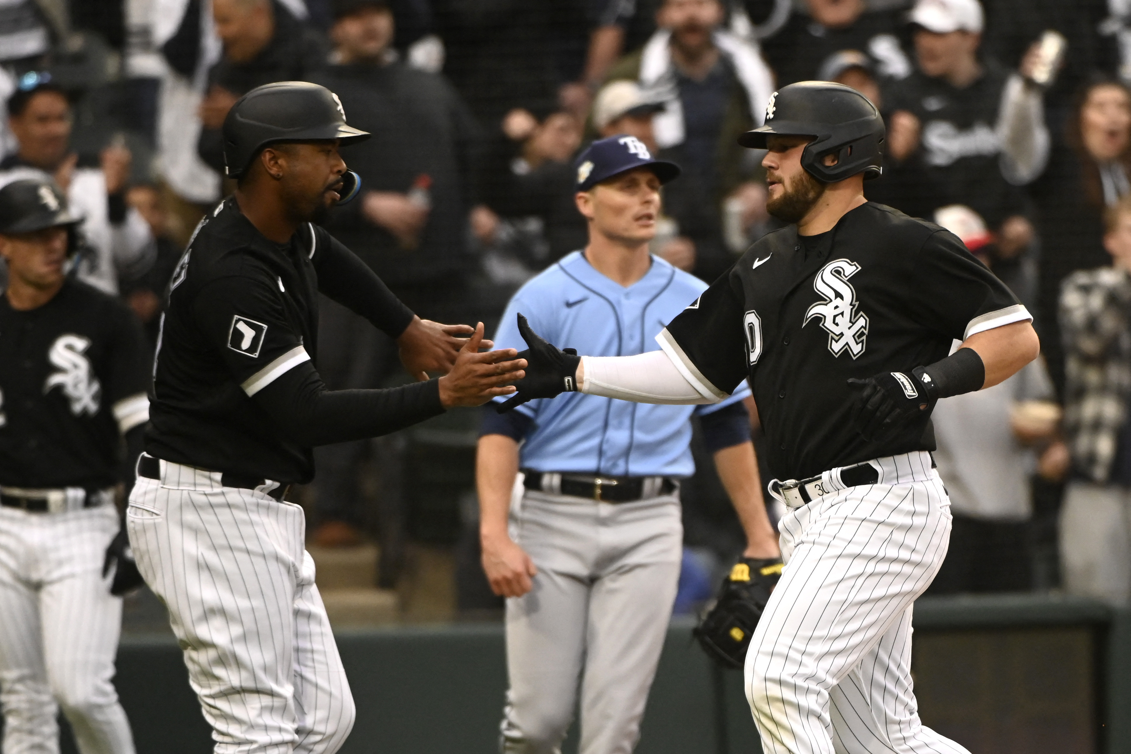 Rays use 10-run 7th to club White Sox