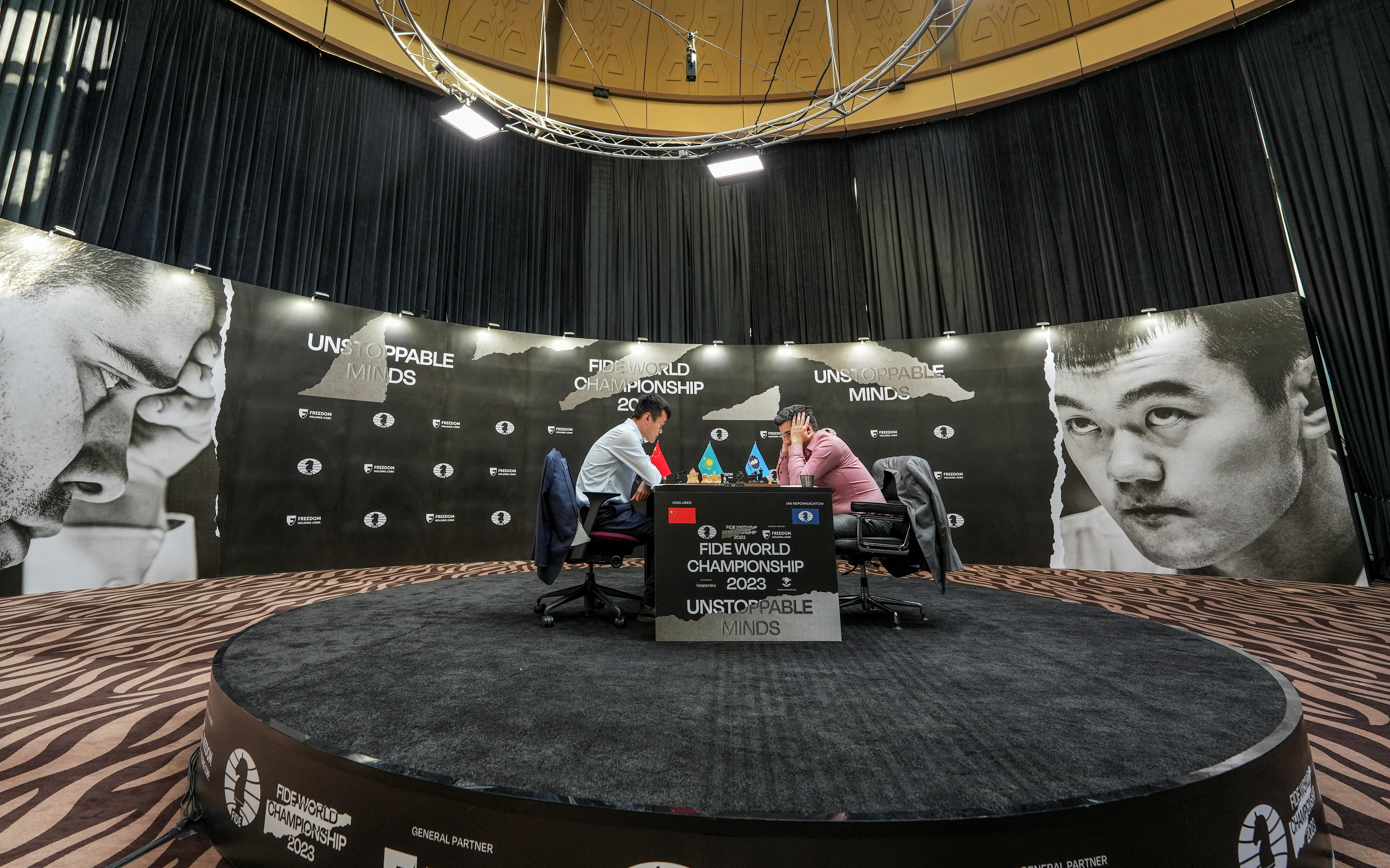 Ding Liren blunders despite edge as Nepomniachtchi regains world chess  championship lead at midpoint