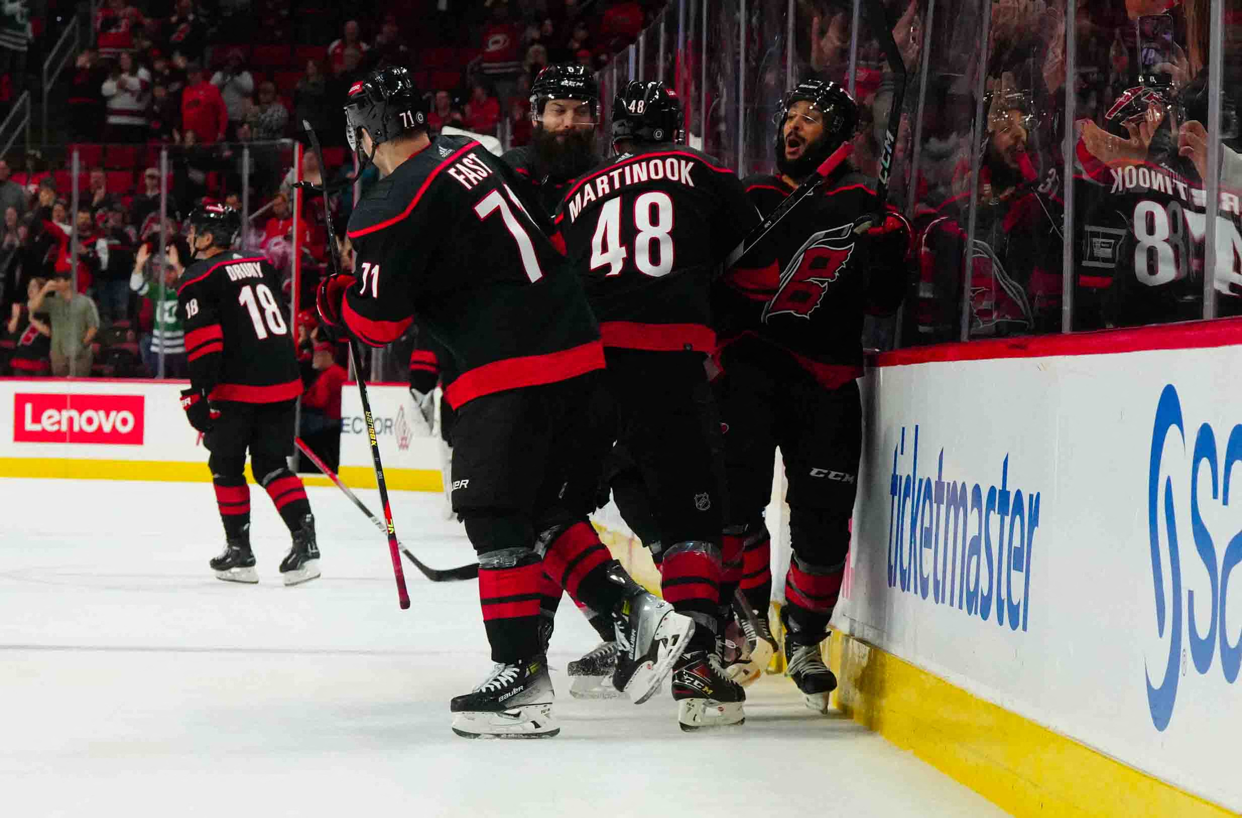 Four-goal First Period Propels Hurricanes Past Oilers | Reuters