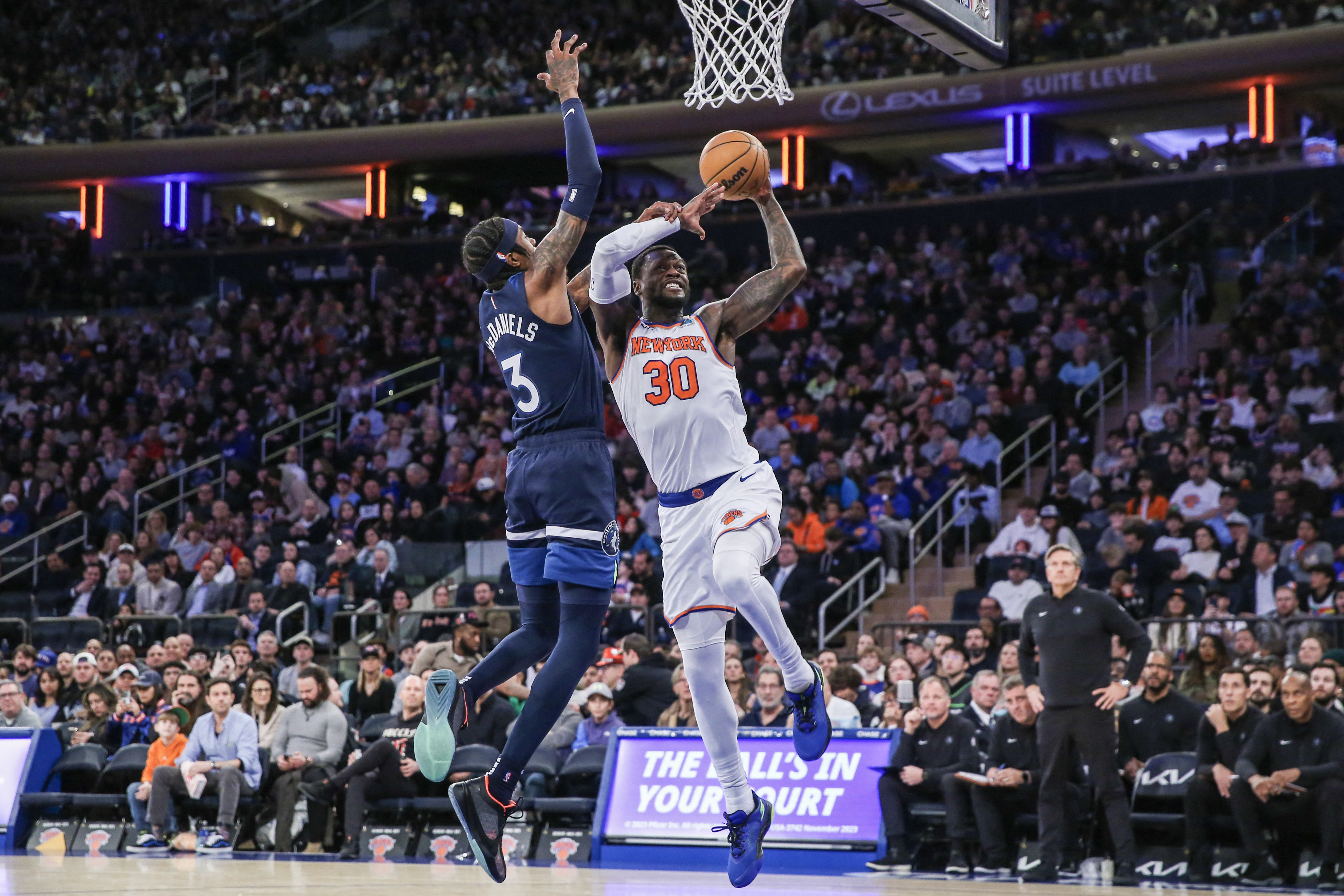 Julius Randle helps Knicks outlast Timberwolves
