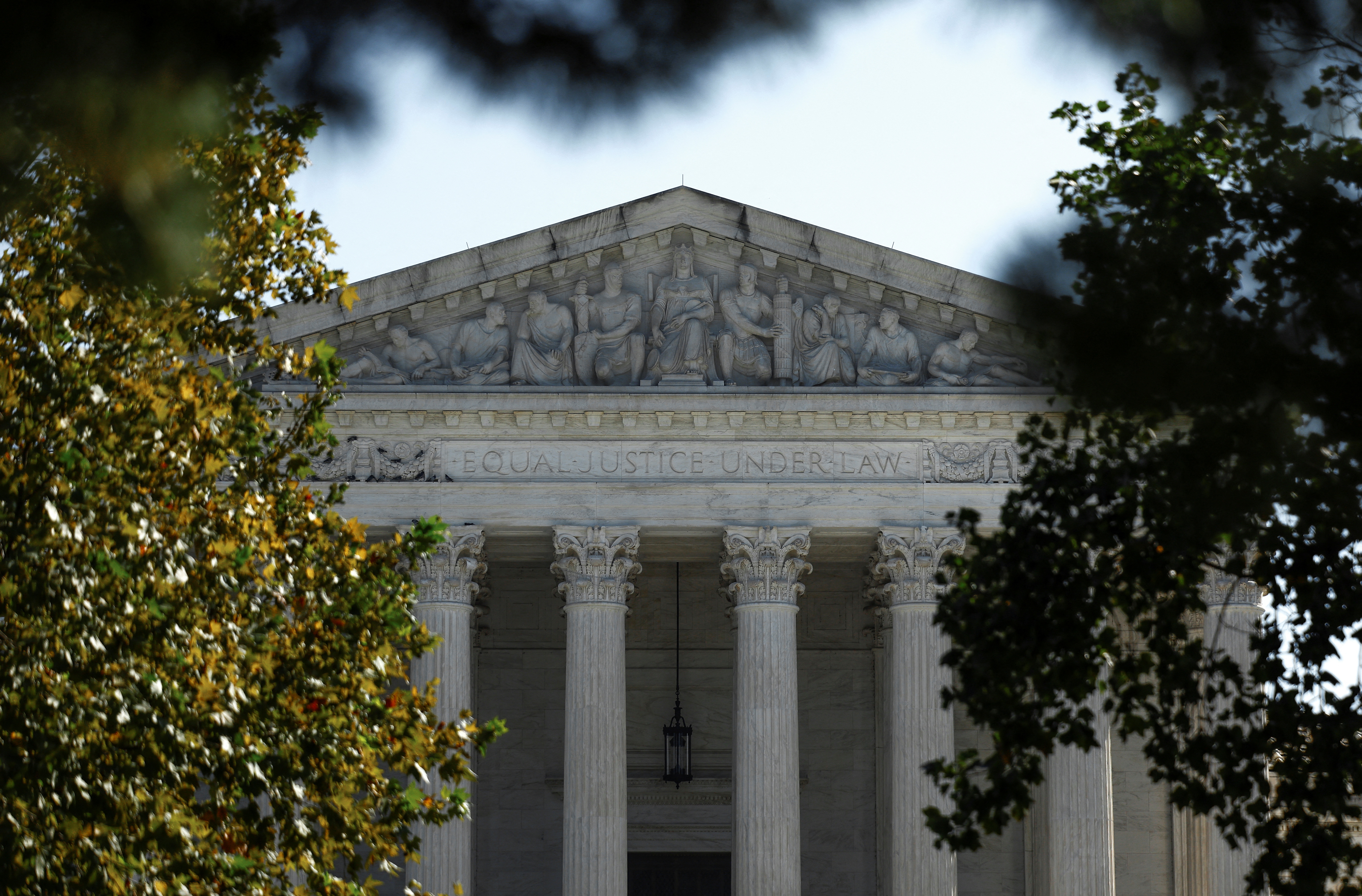 The United States Supreme Court building is seen in Washington