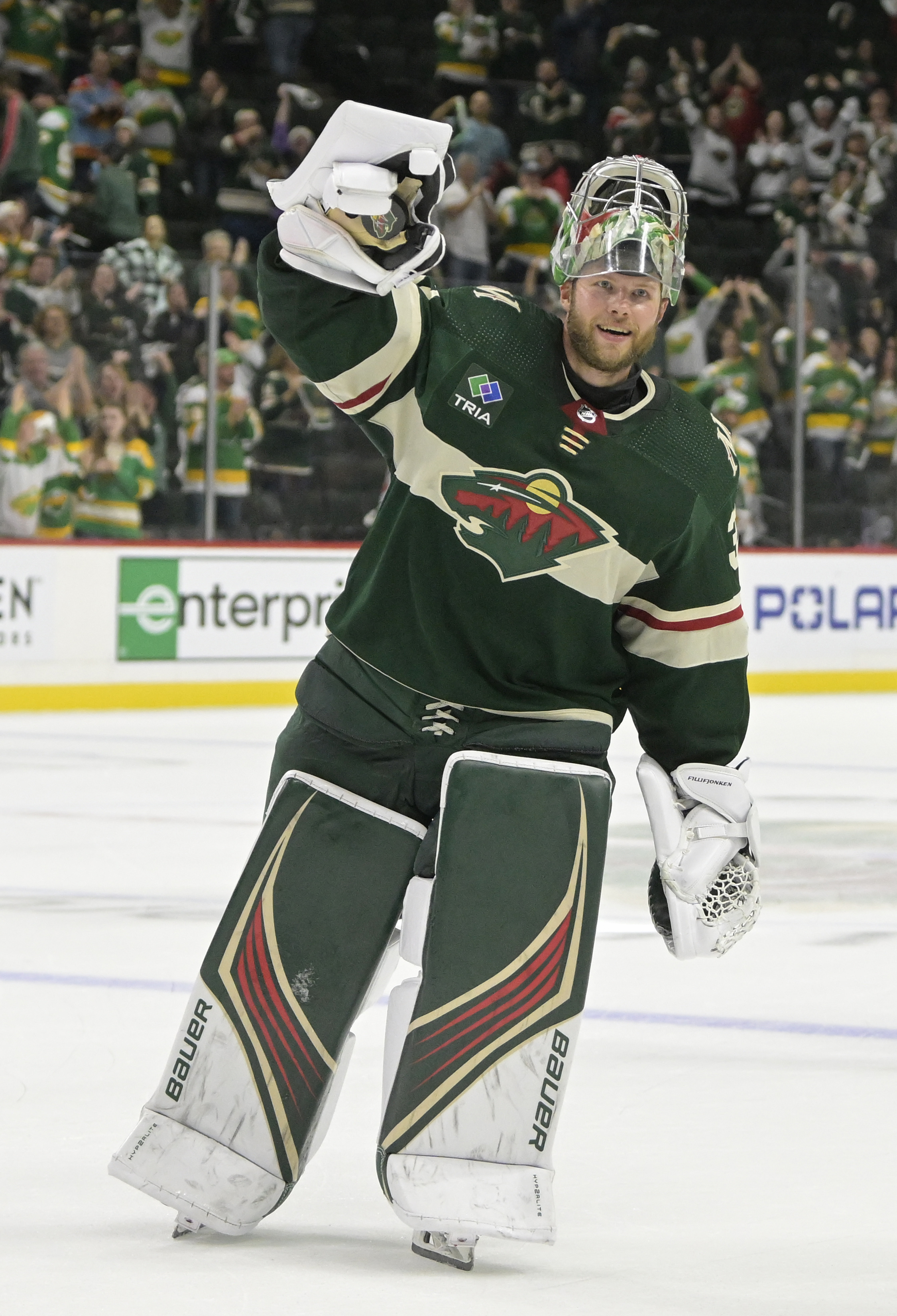 Filip Gustavsson posts shutout as Wild defeat Panthers | Reuters