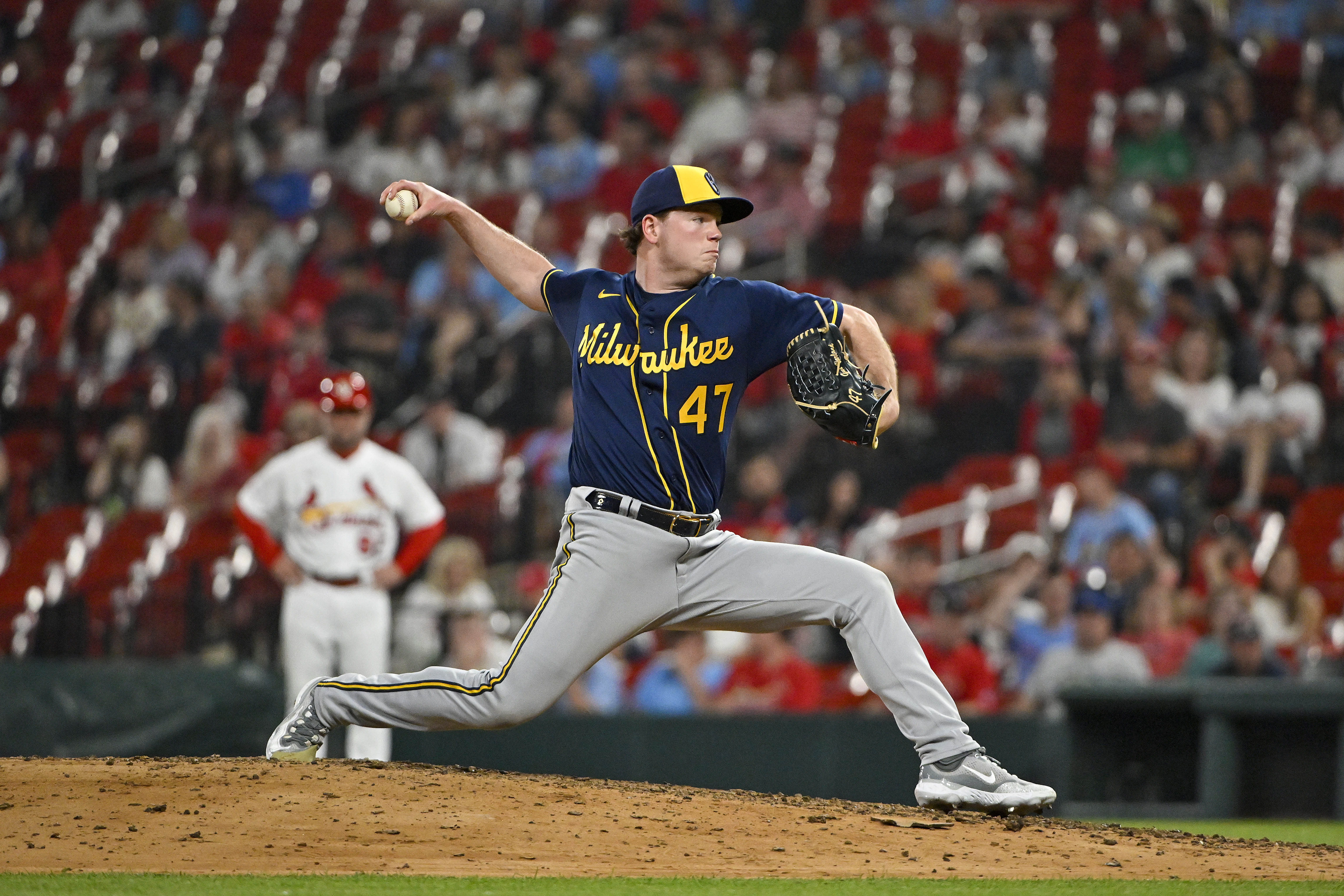 Andrew Knizner's grand slam caps scoring as Cards clobber Brewers