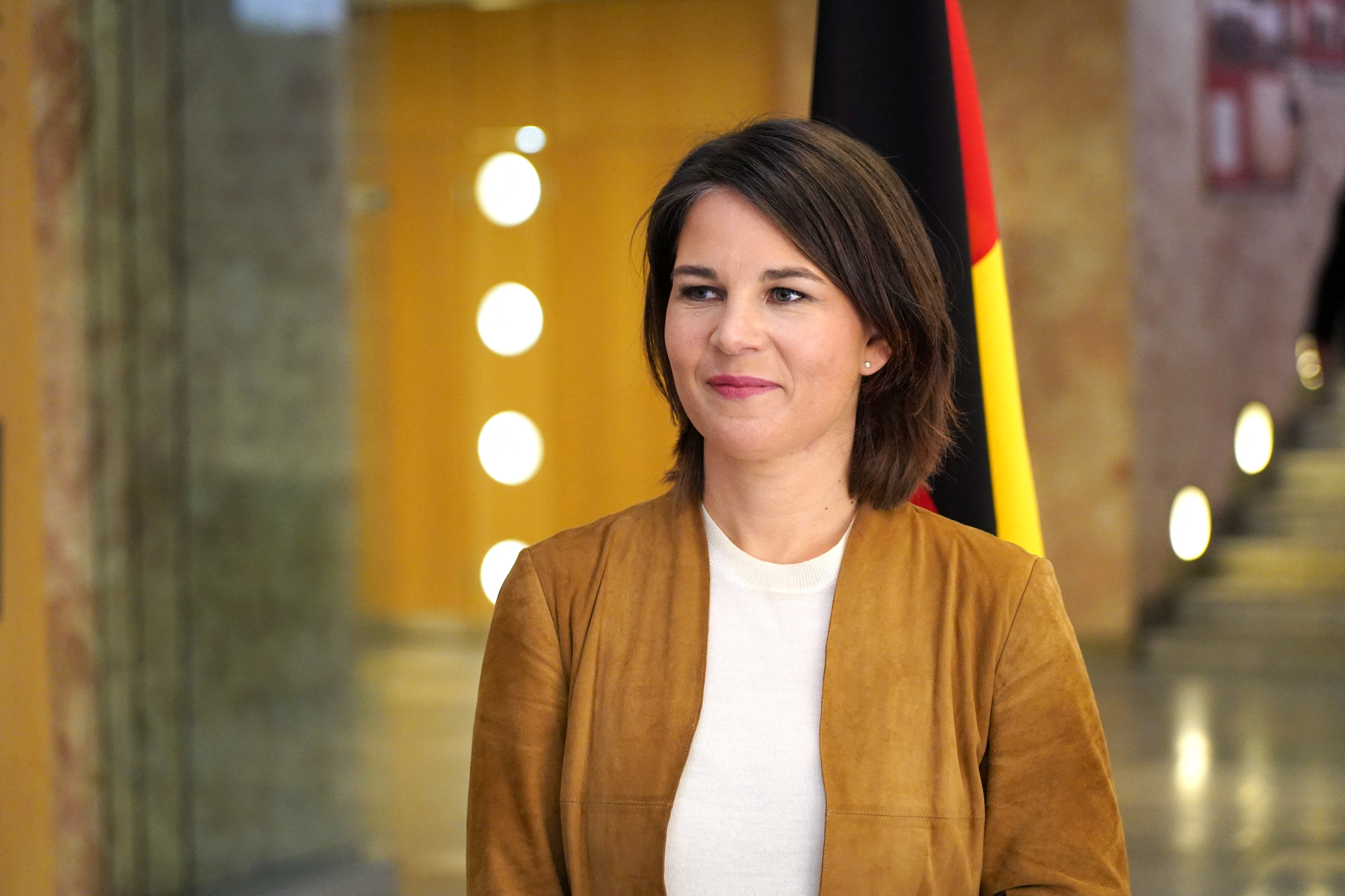 German Foreign Minister Annalena Baerbock in Tallinn
