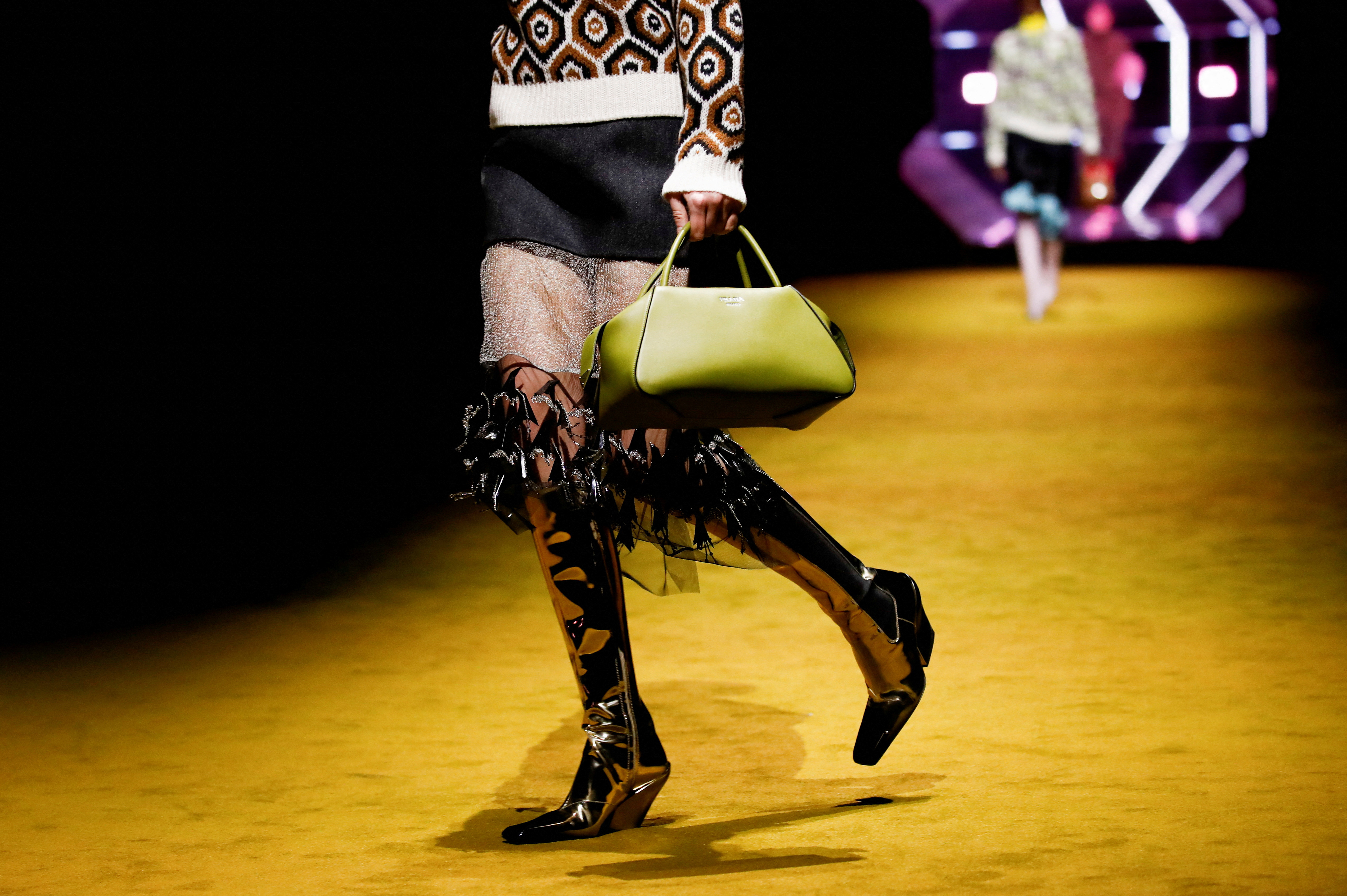 Prada presents Fall-Winter 2022/2023 collection during Milan Fashion Week, in Milan, Italy