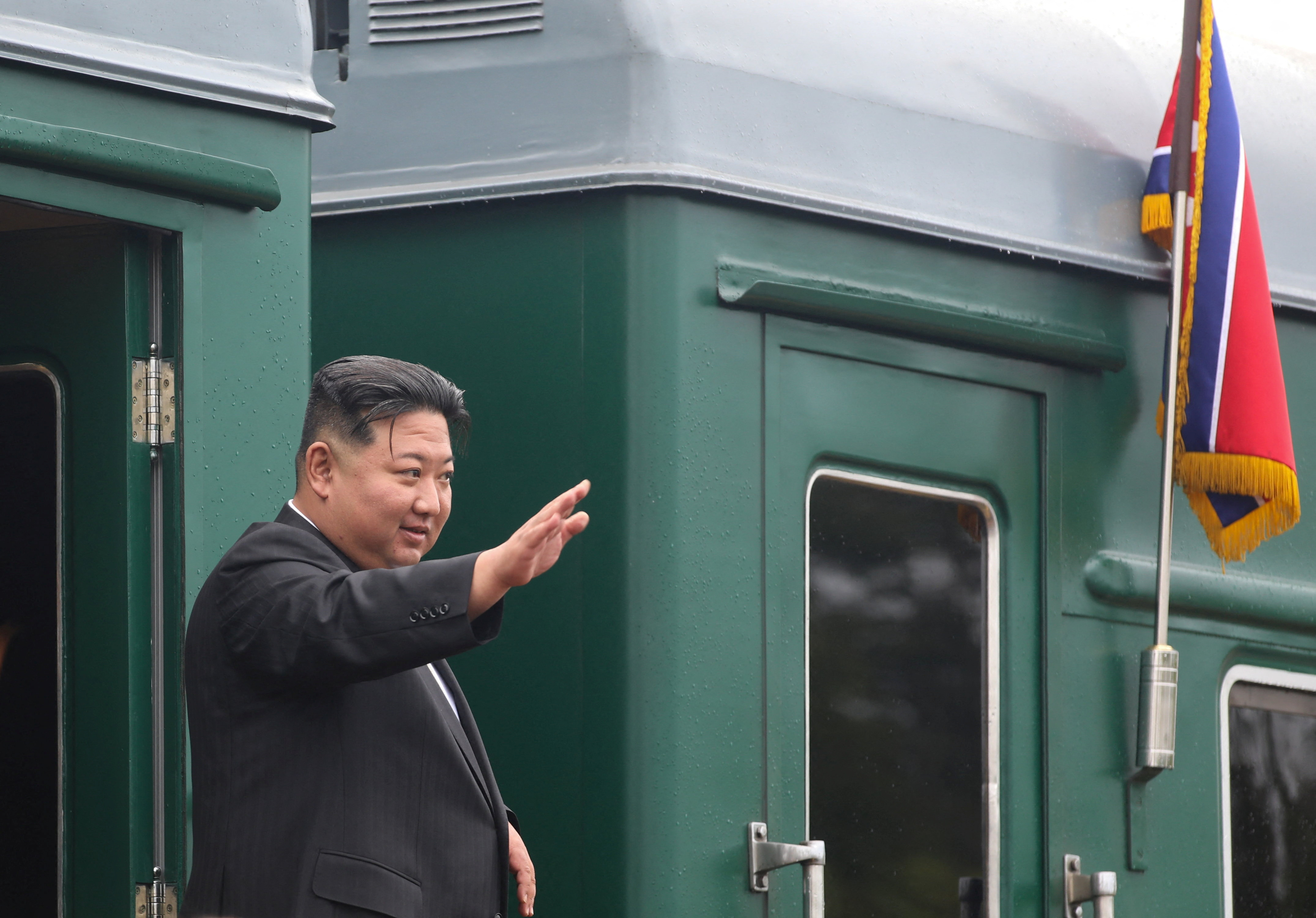 Kim Jong Un returns to North Korea with gifts from Russia: Rifle, fur hat,  drones