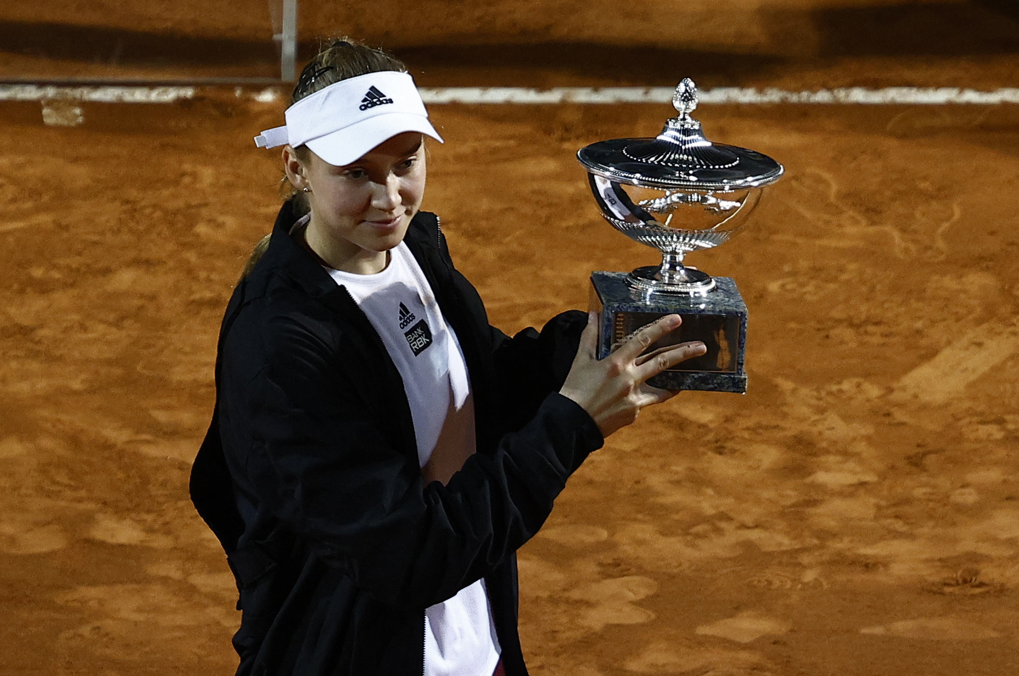 Rybakina wins Rome title after ailing Kalinina retires Reuters