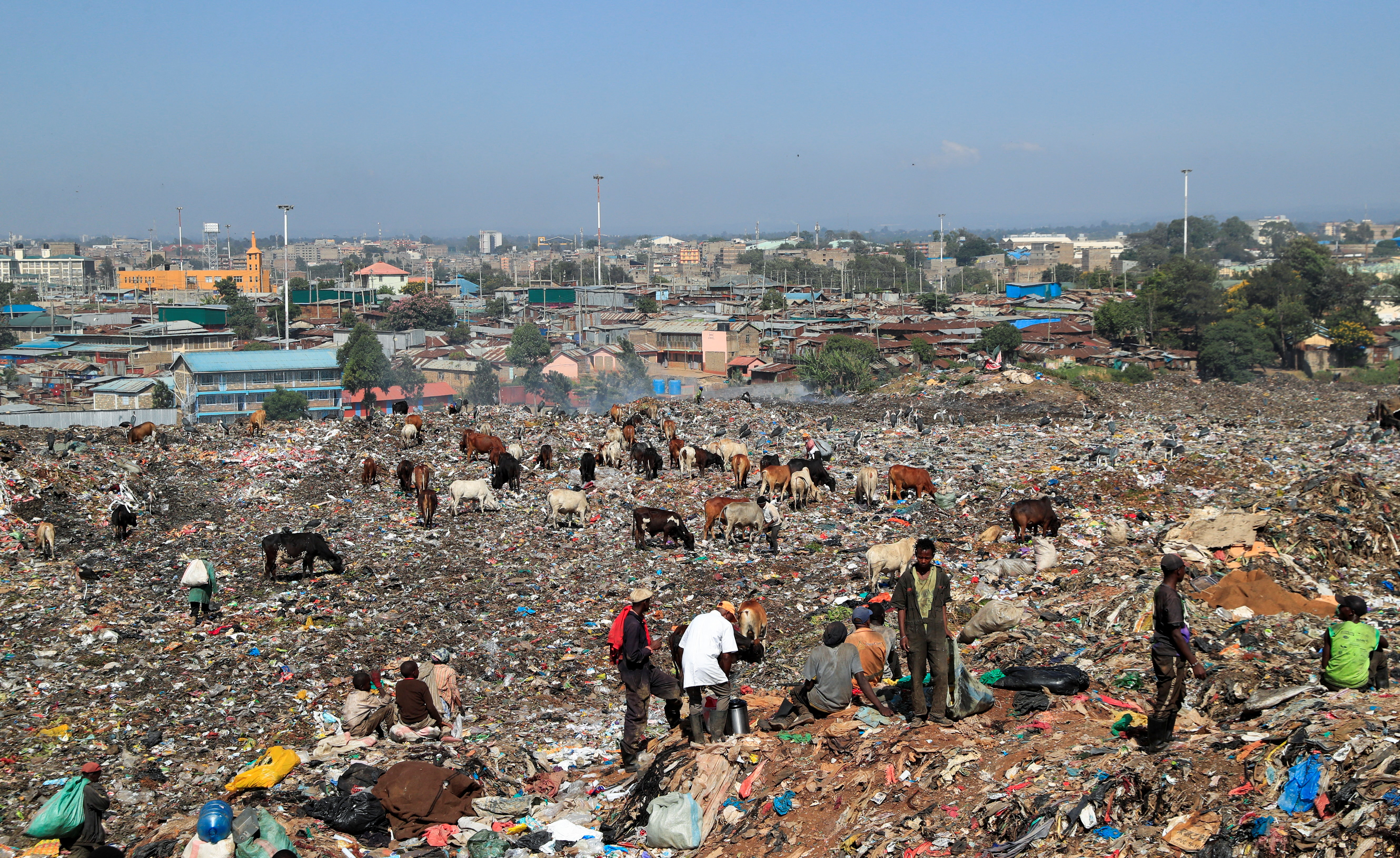 UN members begin talks on global plastic waste treaty in Nairobi