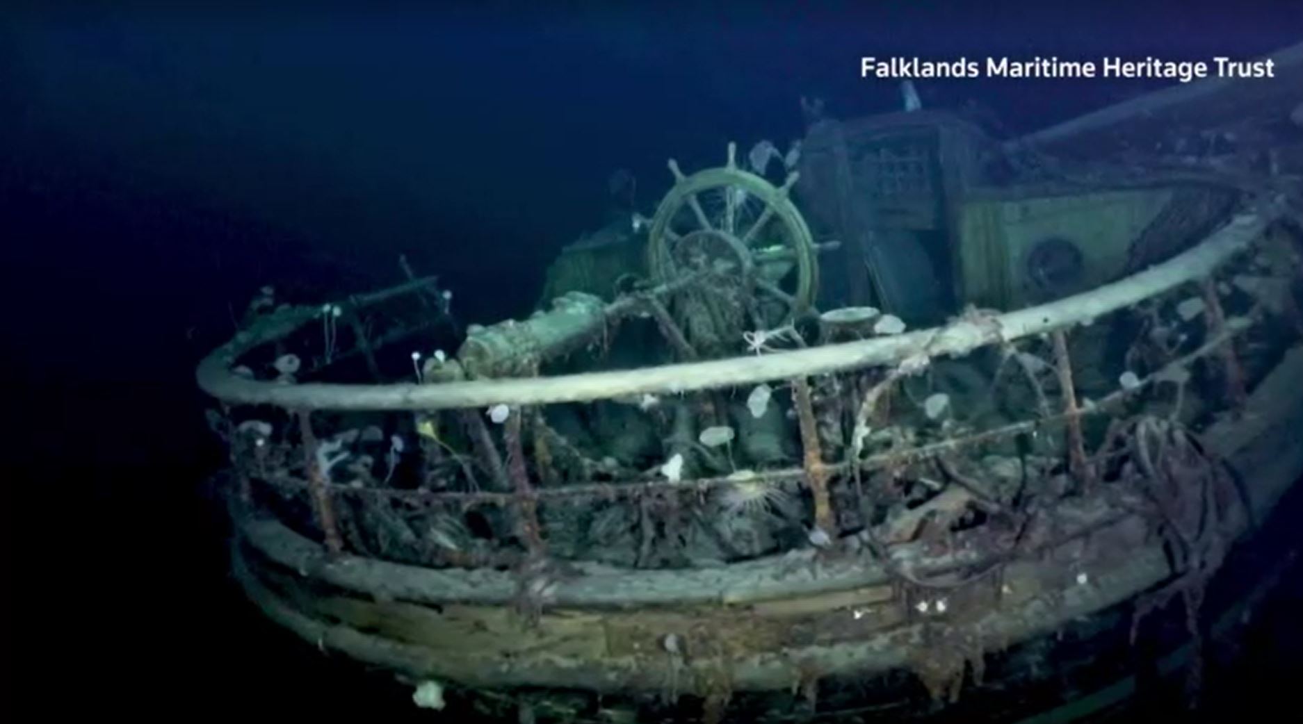 Shackleton's ship 