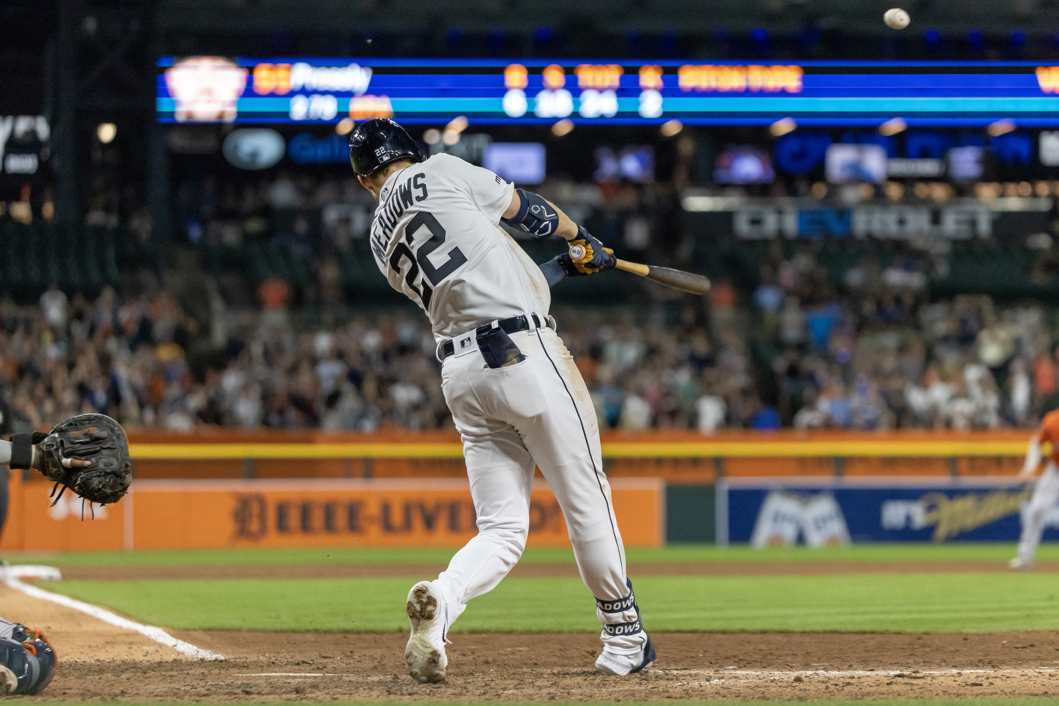 Tigers shock Astros on Parker Meadows' walk-off HR