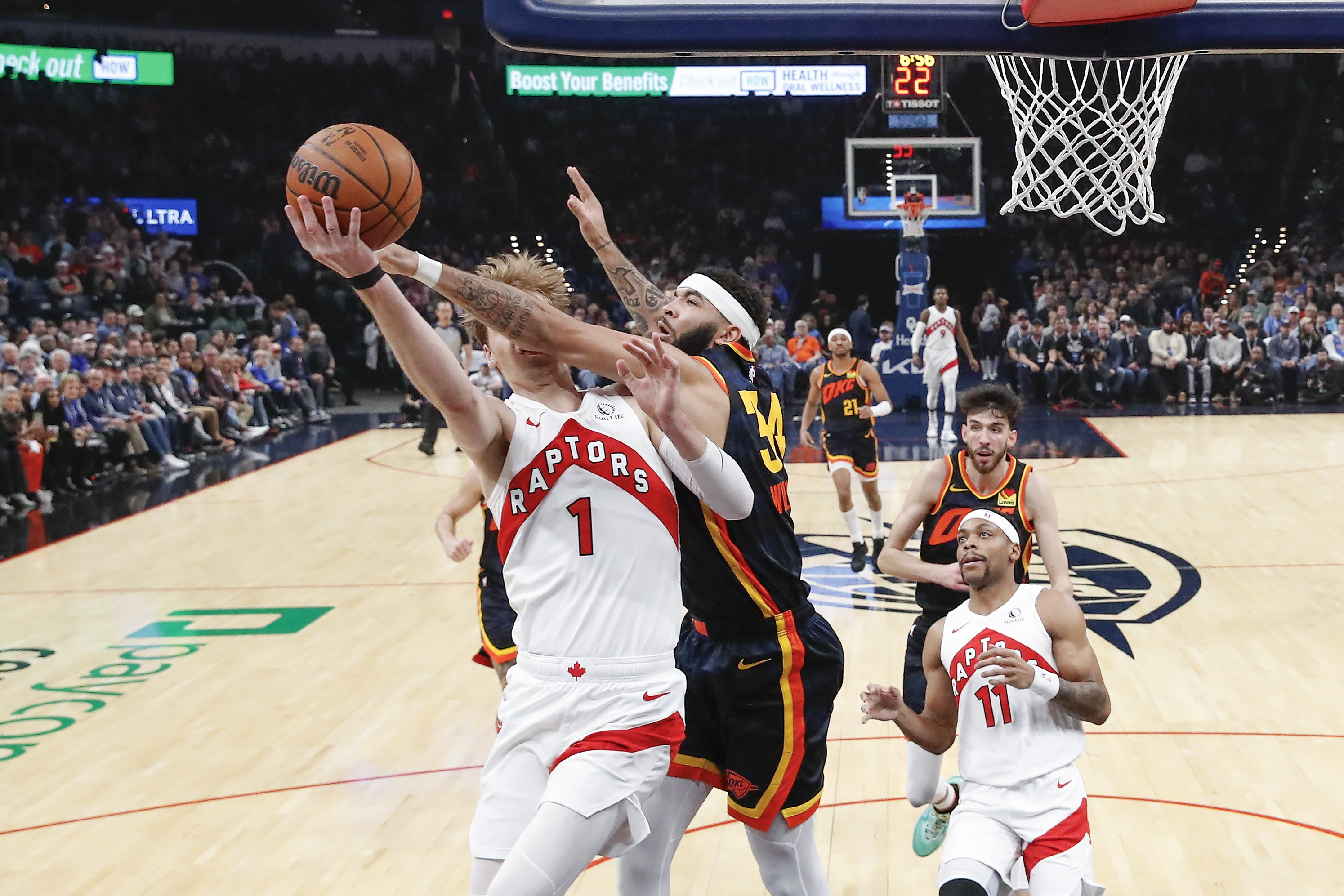 Shai Gilgeous-Alexander Leads Thunder Past Raptors In 2 OT | Reuters