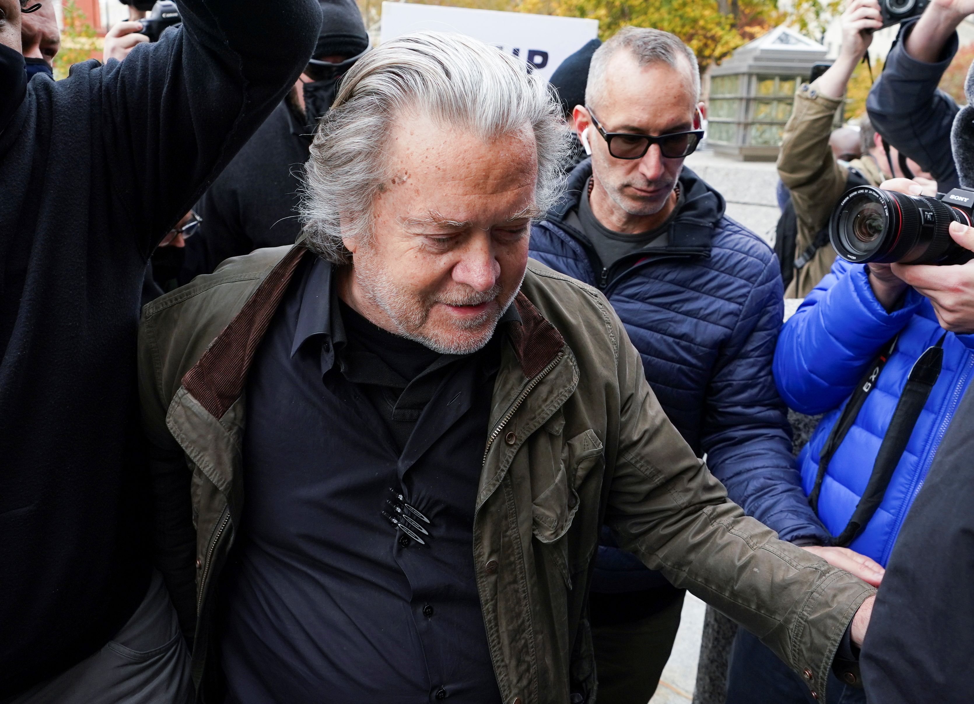 Steve Bannon indicted for refusal to comply with a congressional subpoena, in Washington