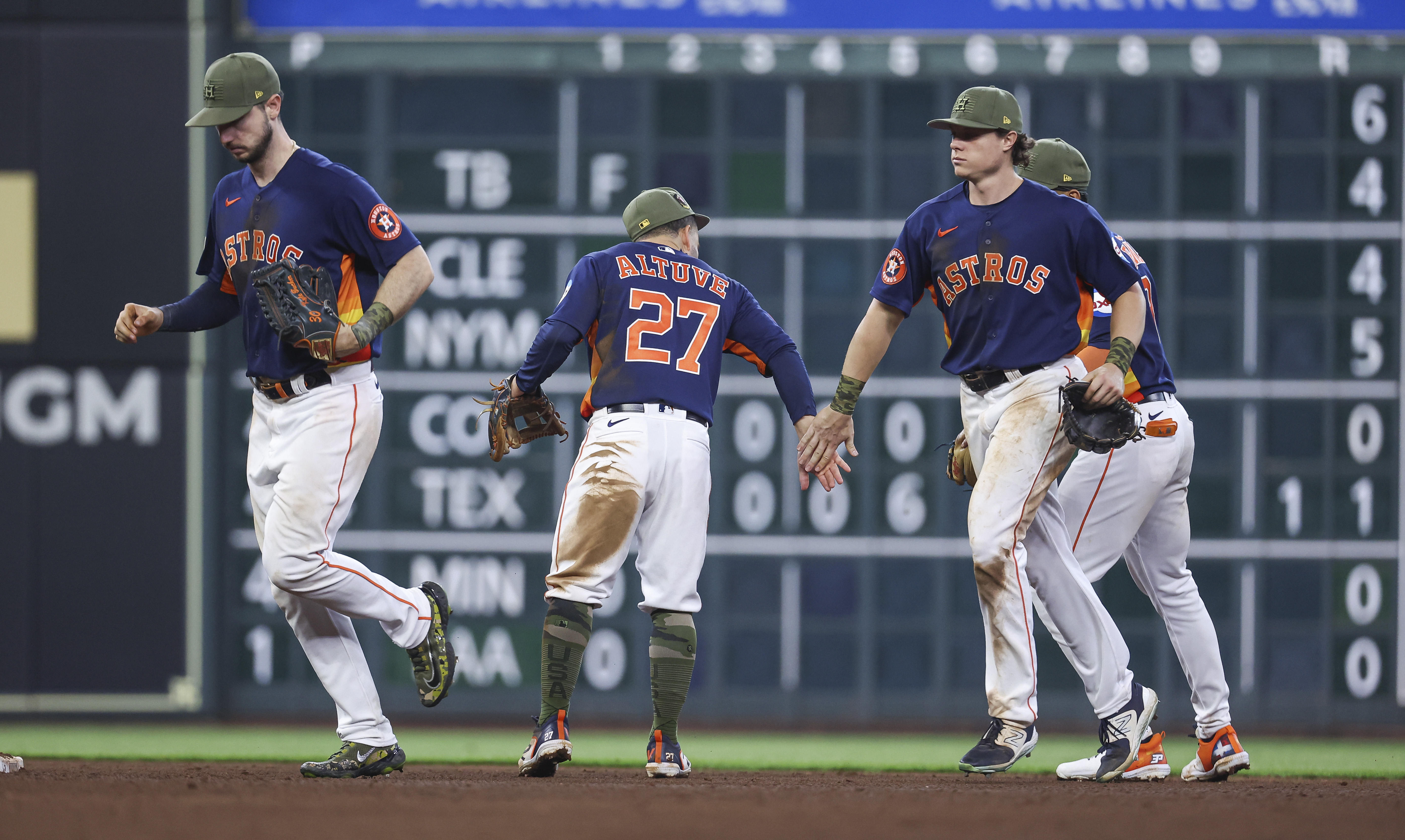 Framber Valdez dominates in Astros' tight win over Athletics