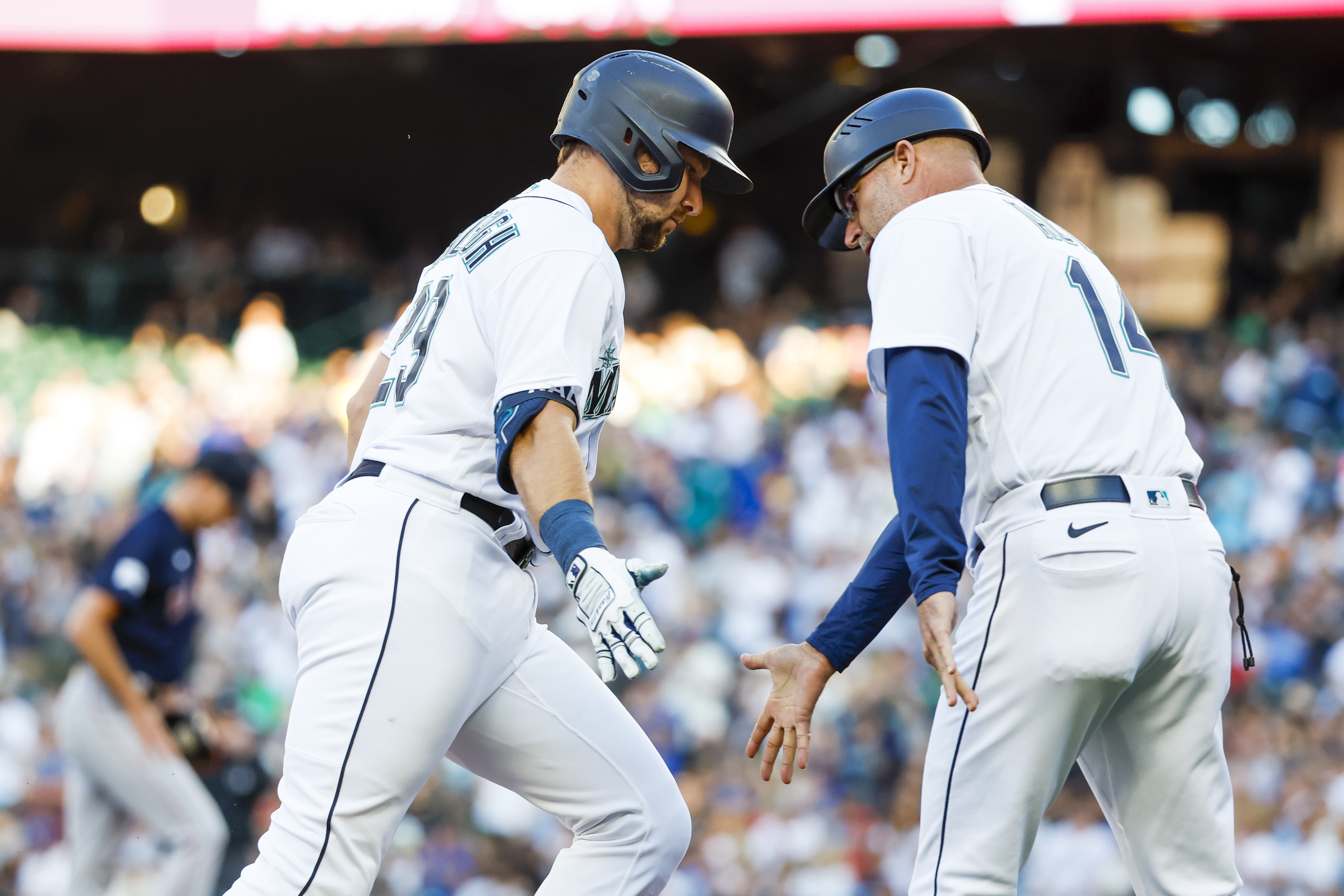 Mariners Explode for 15 Hits, Cal Raleigh Makes History in 10-1 Victory  Over Red Sox, Sports