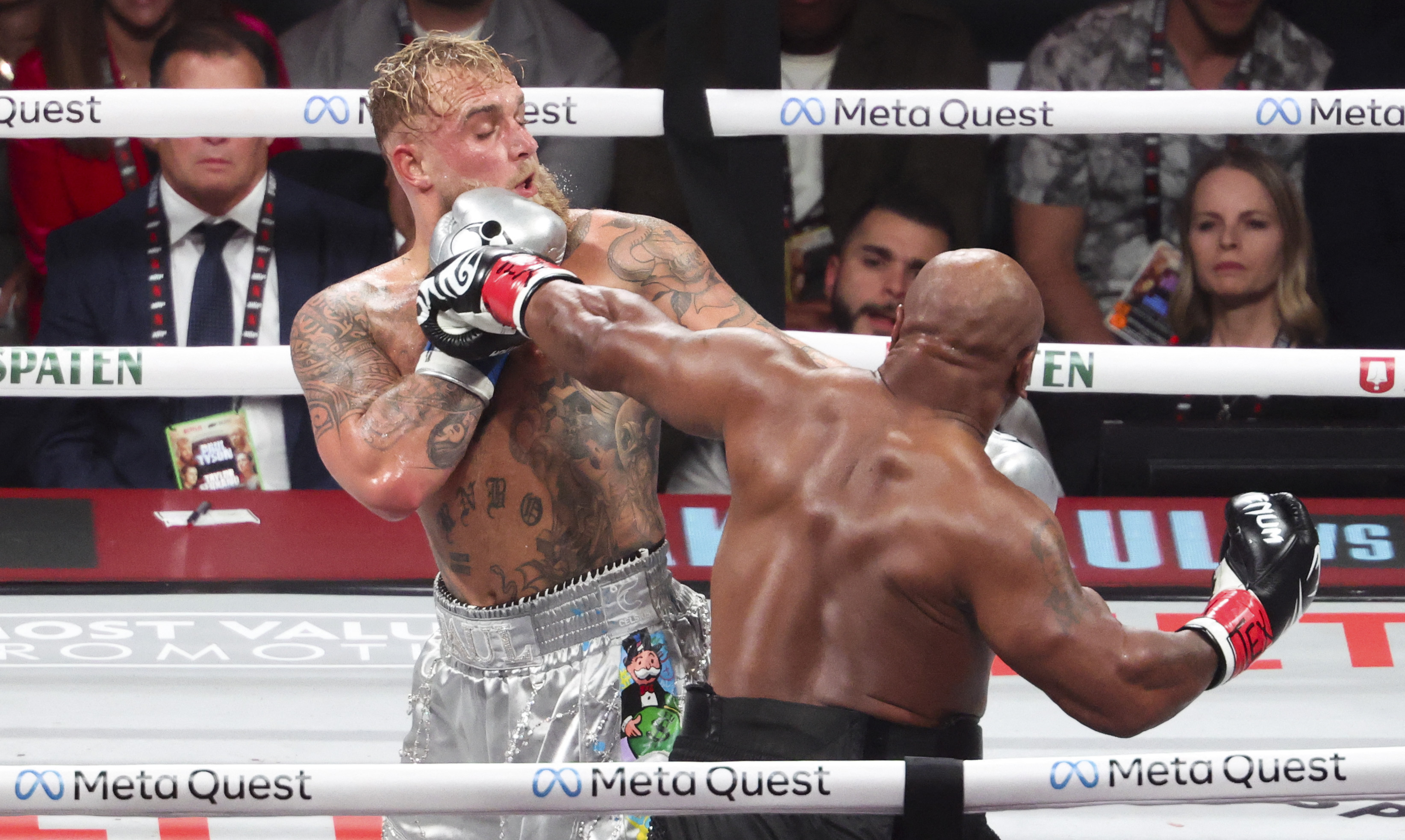 Tyson v Paul Photos from the fight November 16, 2024 Reuters