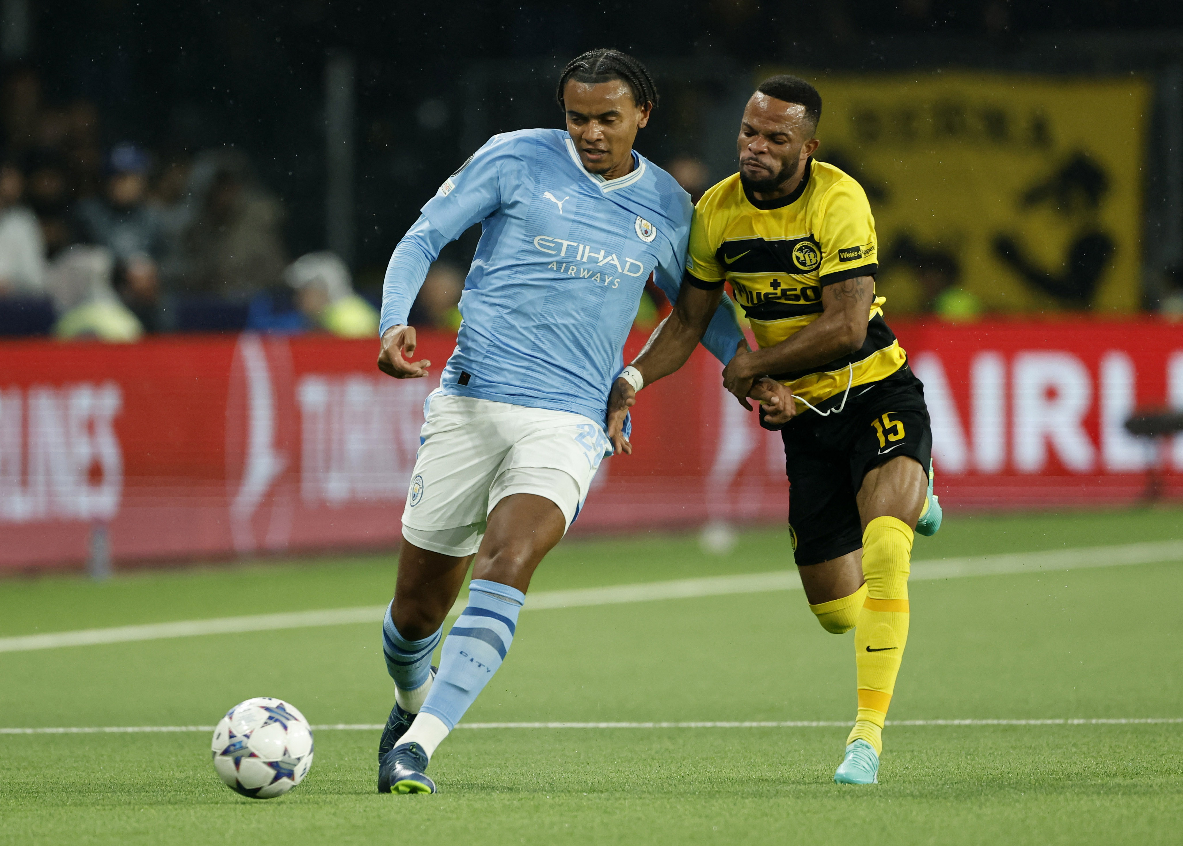 Man city vs young boys