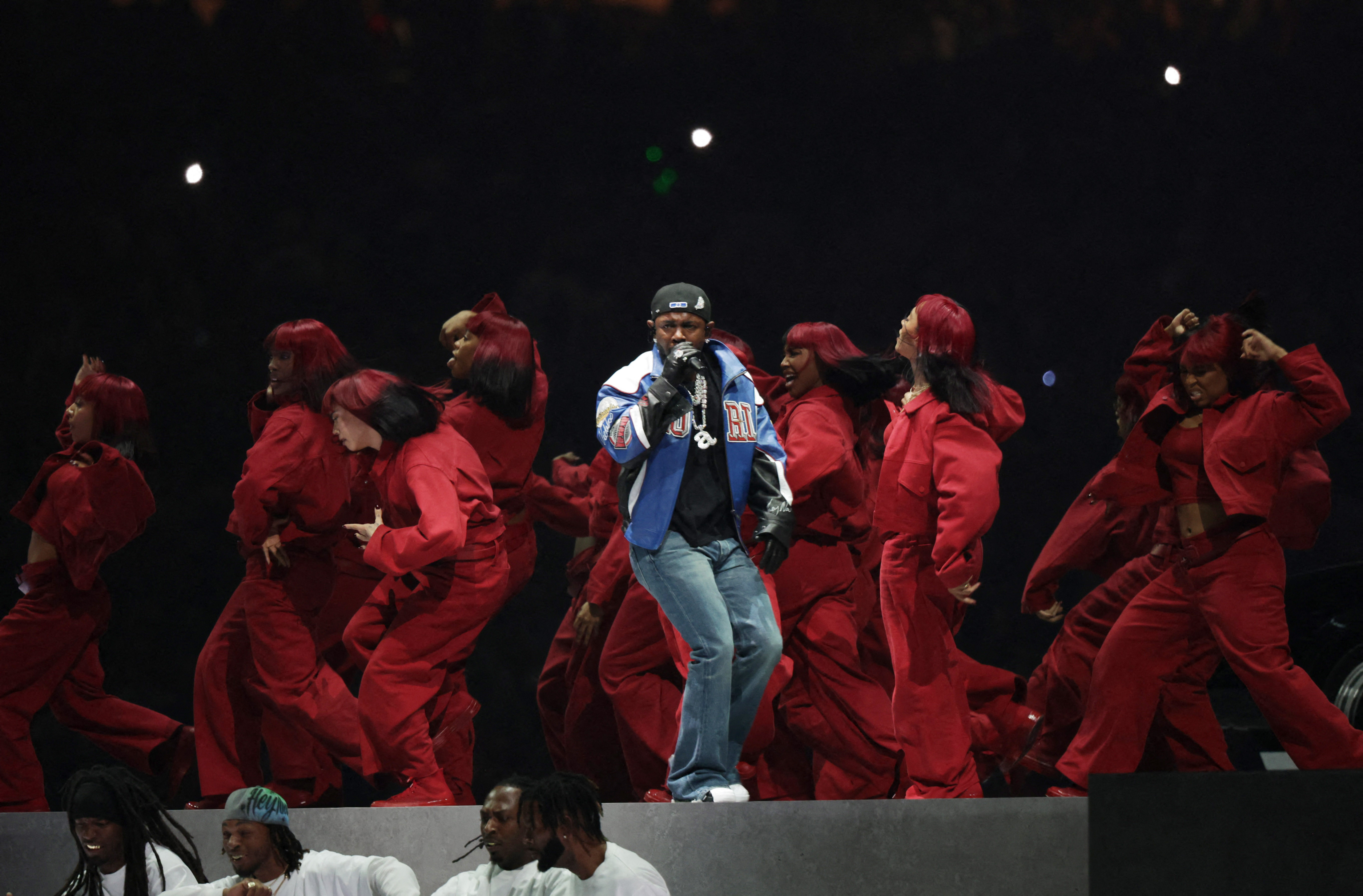 Kendrick Lamar headlines Super Bowl halftime show - February 10