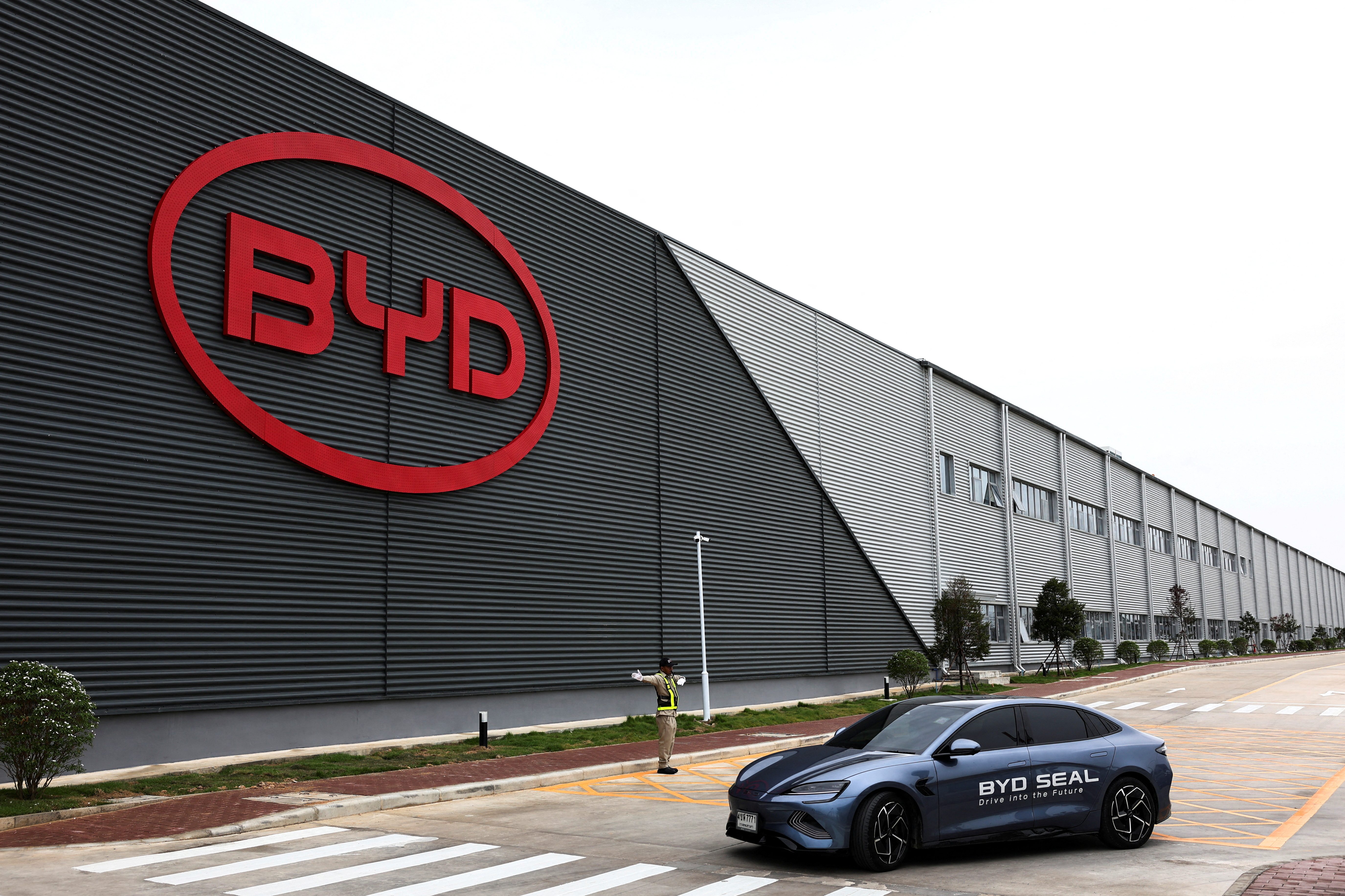 China's BYD opens its first electric vehicle (EV) factory in Southeast Asia, in Rayong