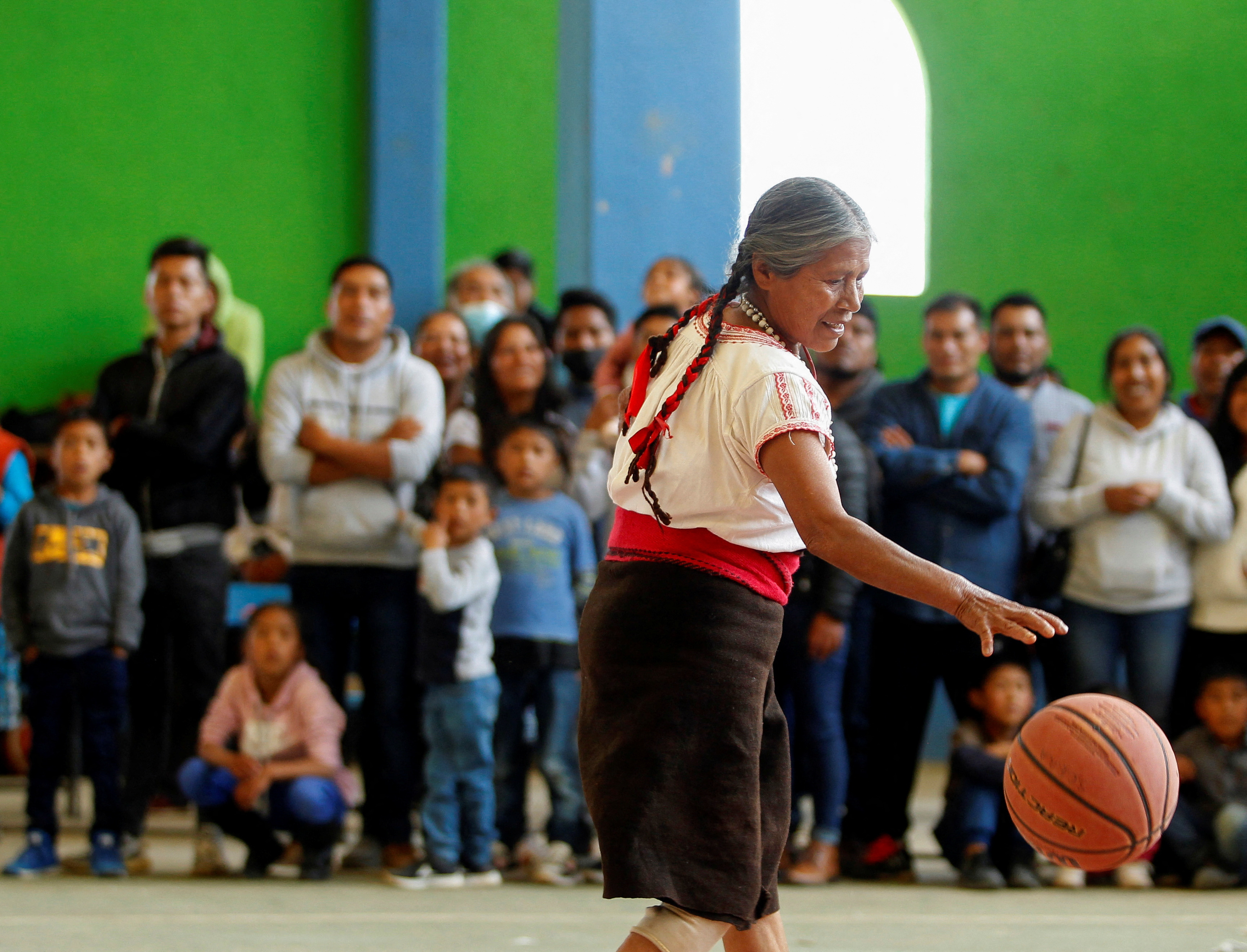 Mexico's 'Granny Jordan' becomes viral TikTok basketball star