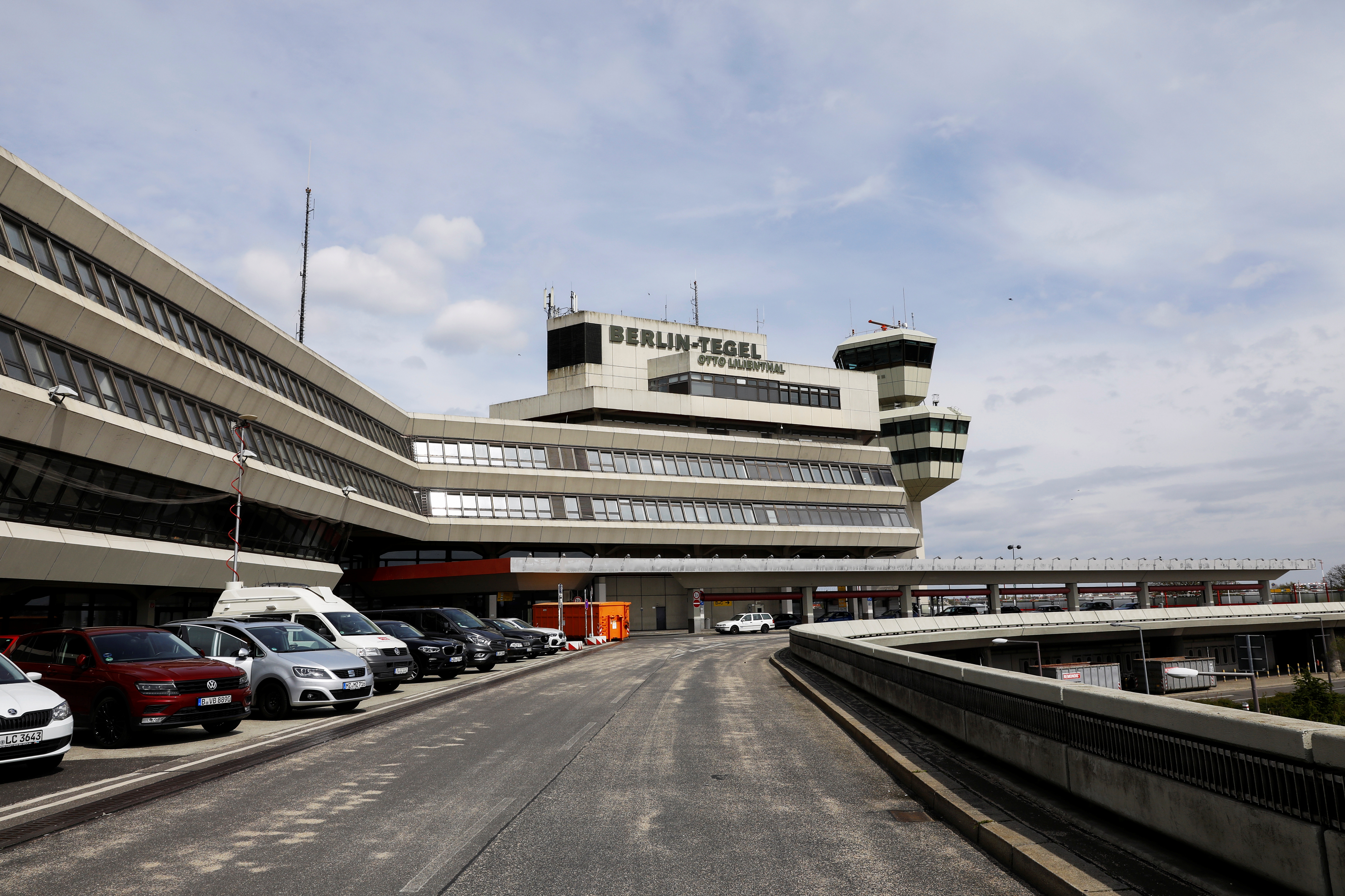 The main building and the Control Tower are seen during the media tour at the former Berlin Tegel airport, as the city's authorities are planning to build there more than 5,000 apartments, in Berlin, Germany May 4, 2021. REUTERS/Michele Tantussi