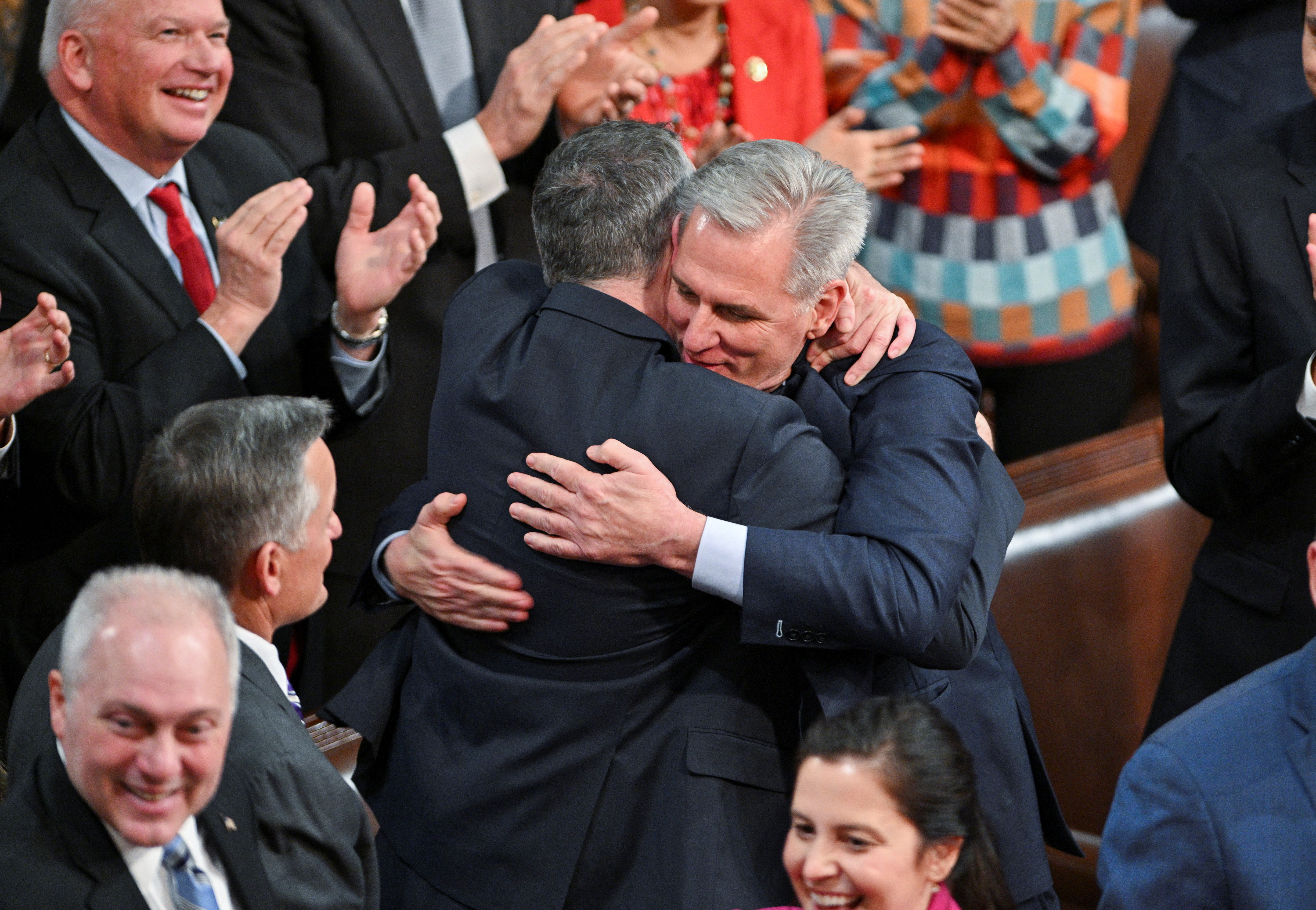 Kevin McCarthy is elected next Speaker of the U.S. House of Representatives at the U.S. Capitol in Washington