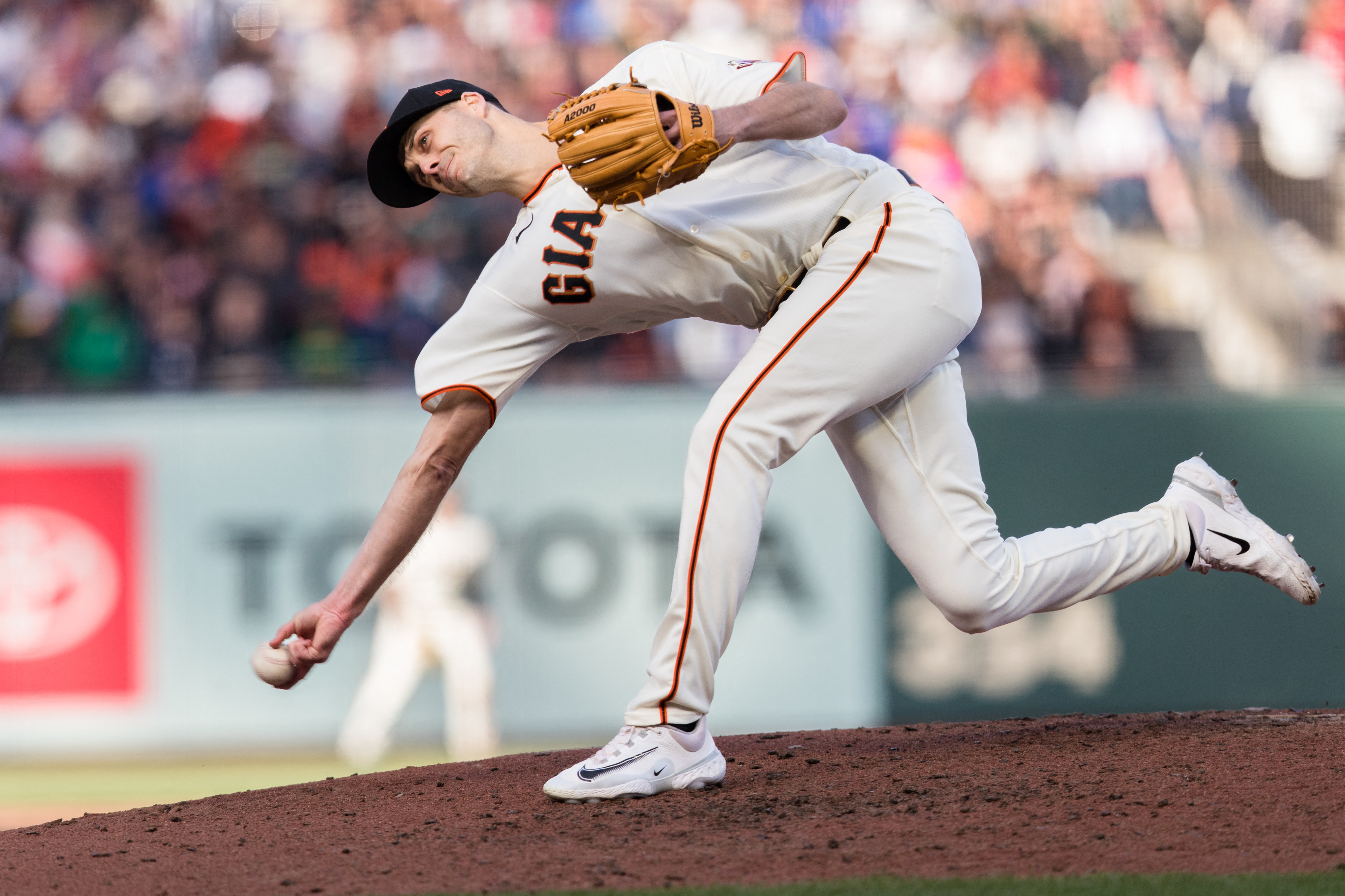 San Francisco Giants Outfielder Joc Pederson (23) during an MLB game  between New York Mets and San Francisco Giants at the Oracle Park in San  Francisc Stock Photo - Alamy