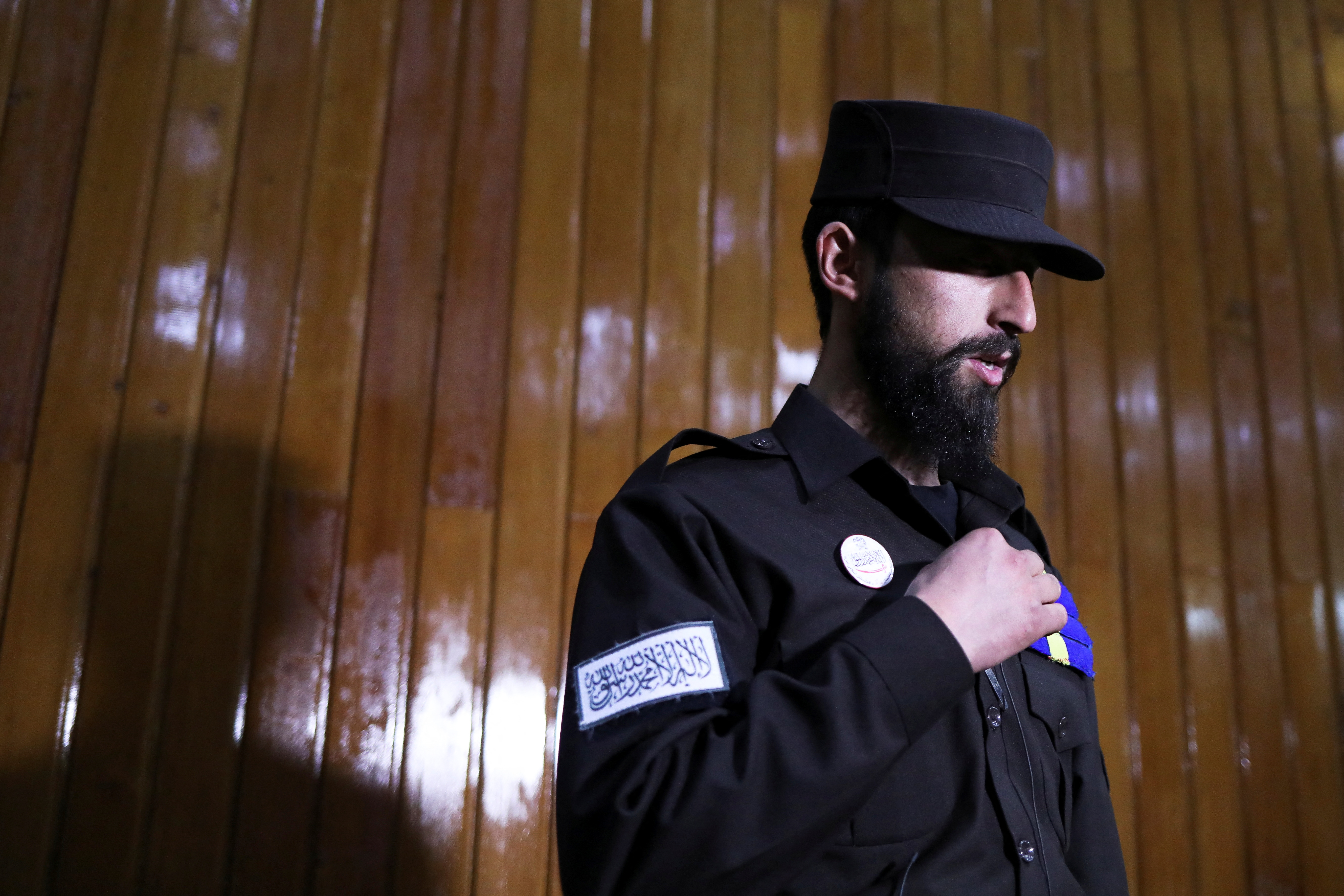 News conference about the new Afghan police uniform in Kabul