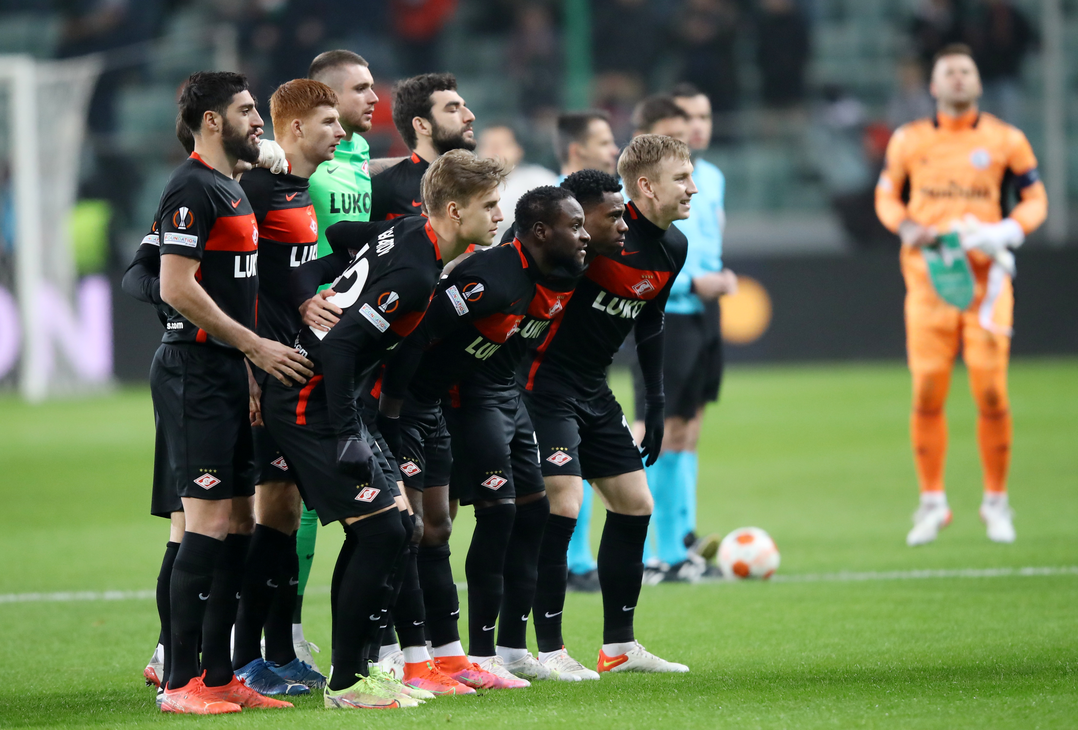 Spartak Moscow (Russia) Football Formation