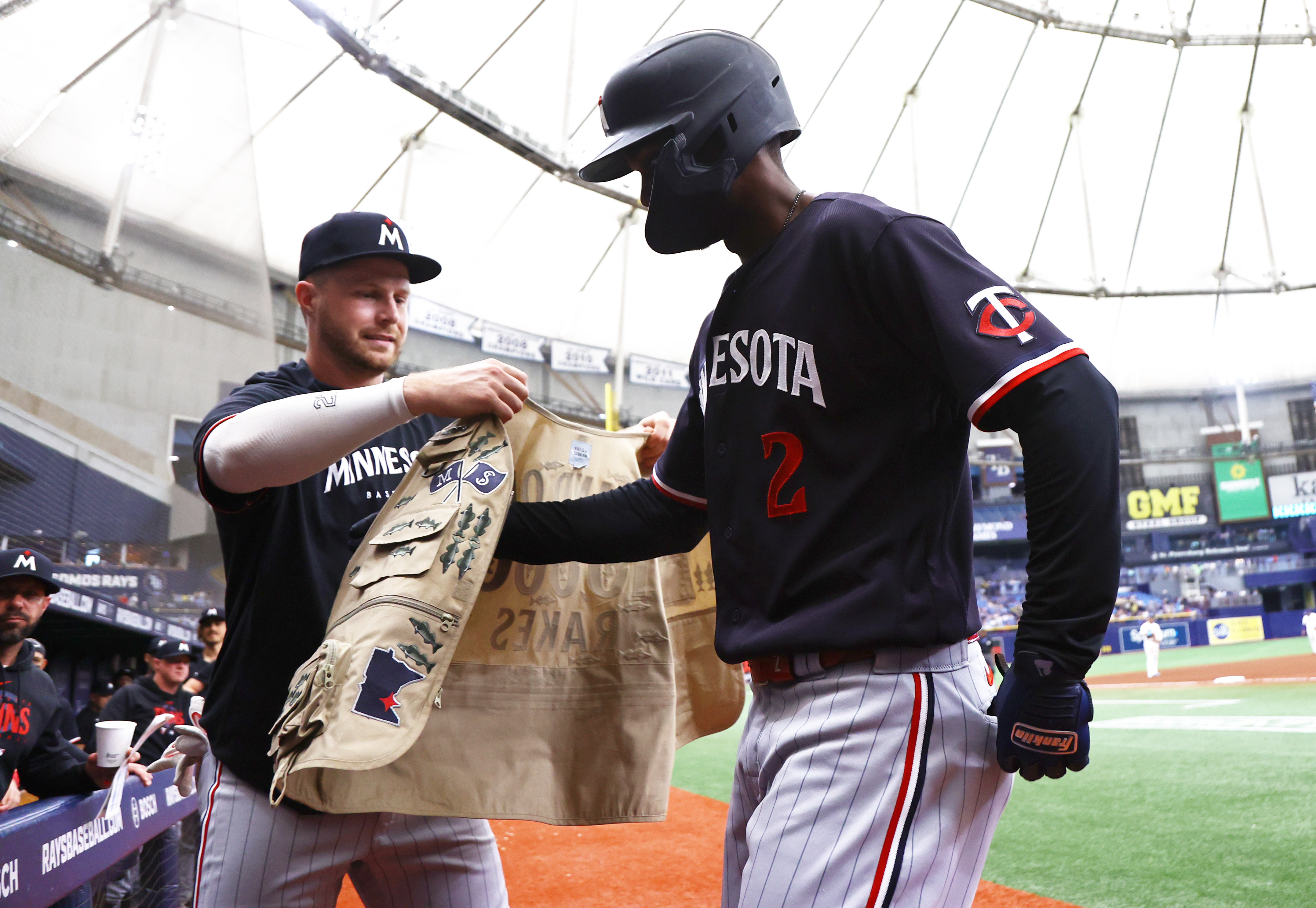 Minnesota Twins: 2021 Game-Used Home White Jorge Polanco Jersey