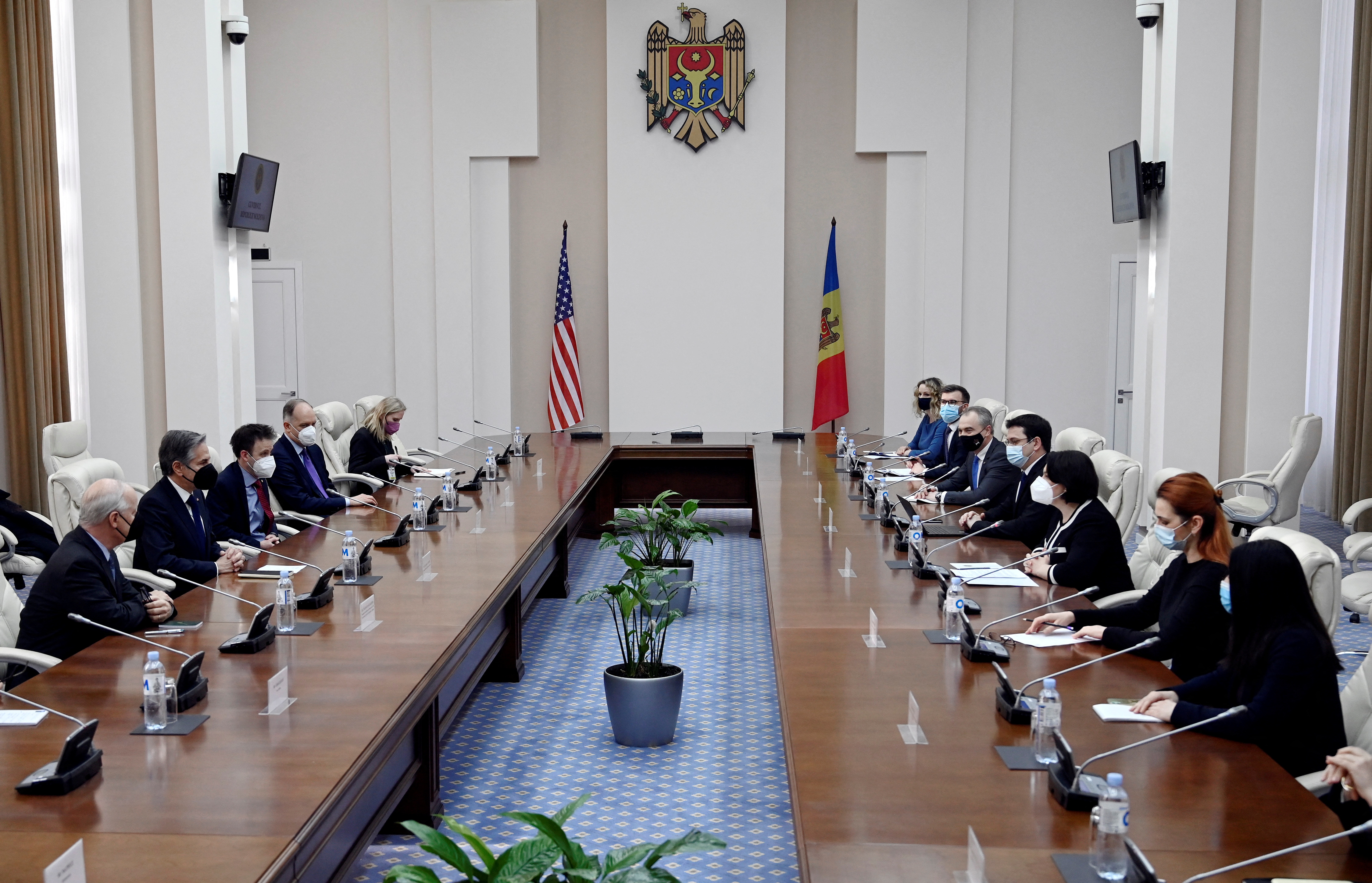 U.S. Secretary of State Blinken visits Chisinau