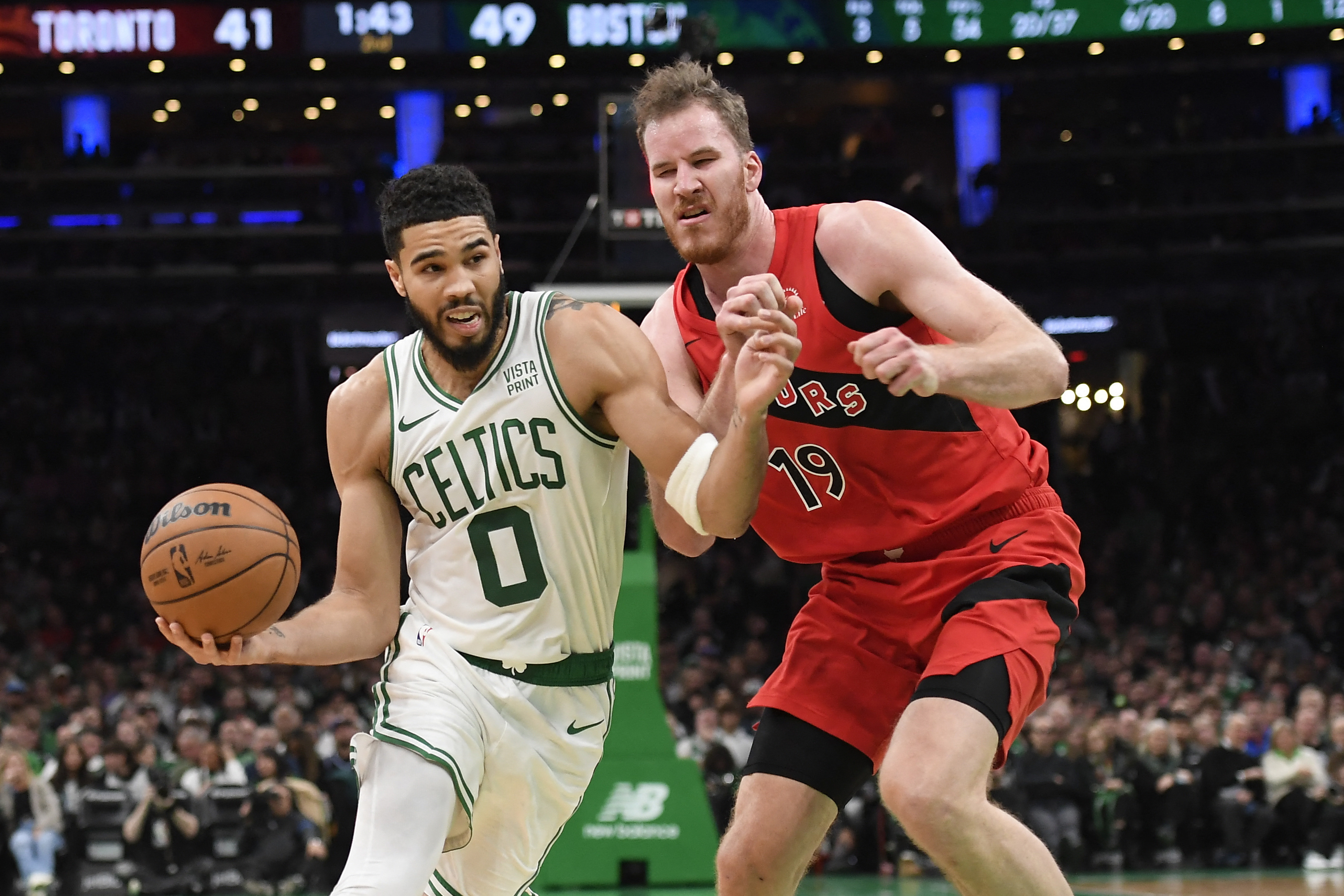 Jaylen Brown, Jayson Tatum lift Celtics over Raptors | Reuters