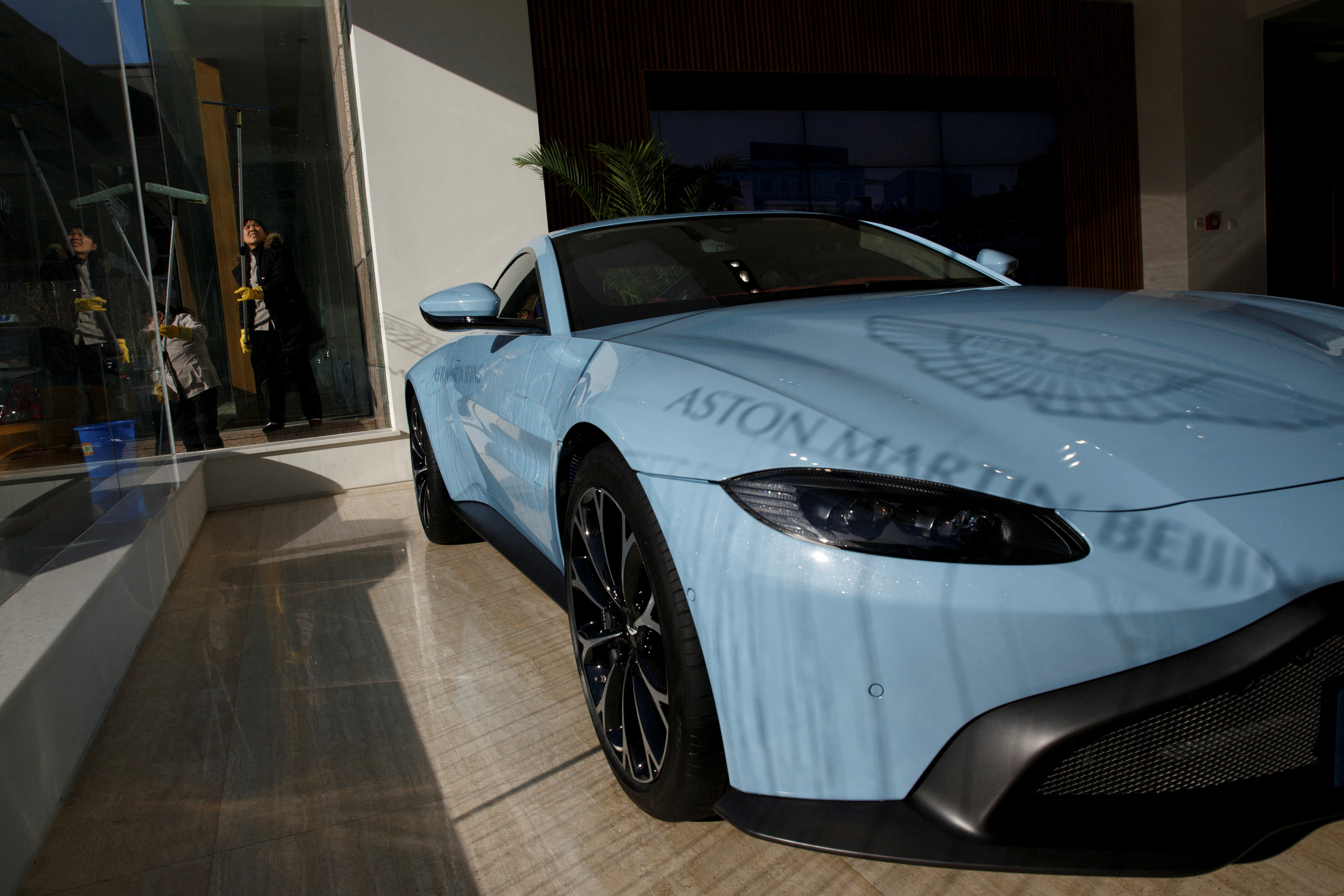 Aston Martin cuts volume target as new sports car hits production snag