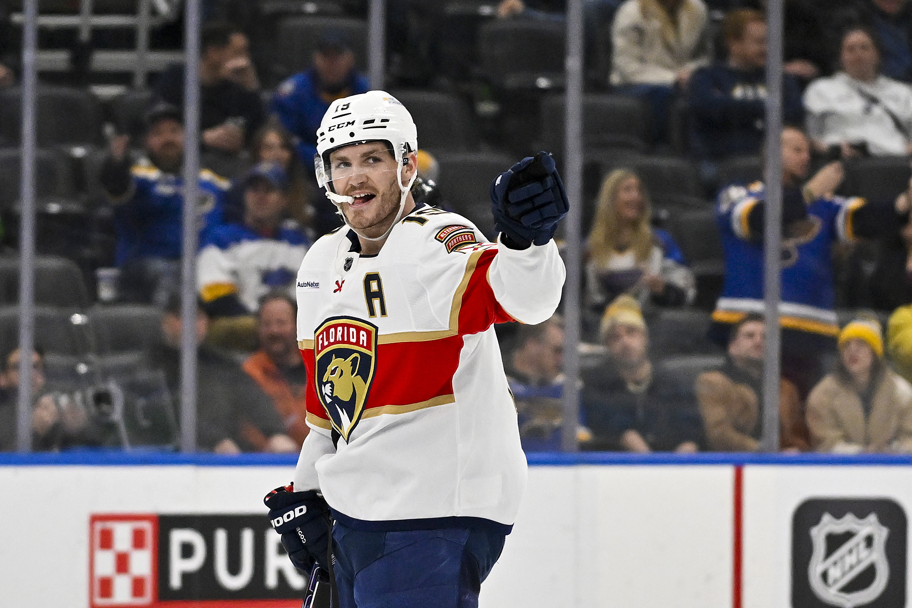 NHL Roundup: Matthew Tkachuk Posts Hat Trick As Panthers Win 8th ...