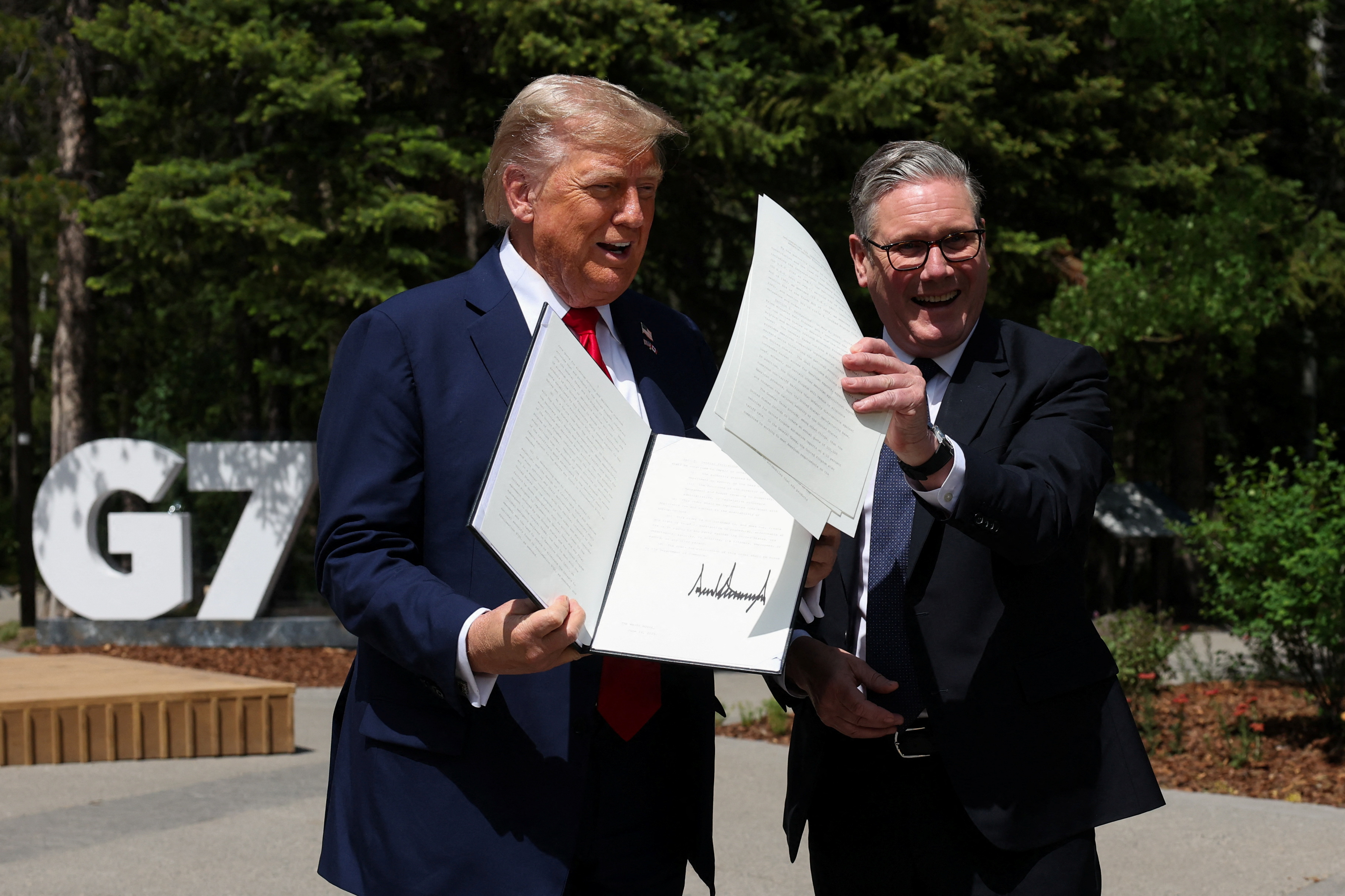 Trump, Starmer say US-UK trade deal finalized | Reuters