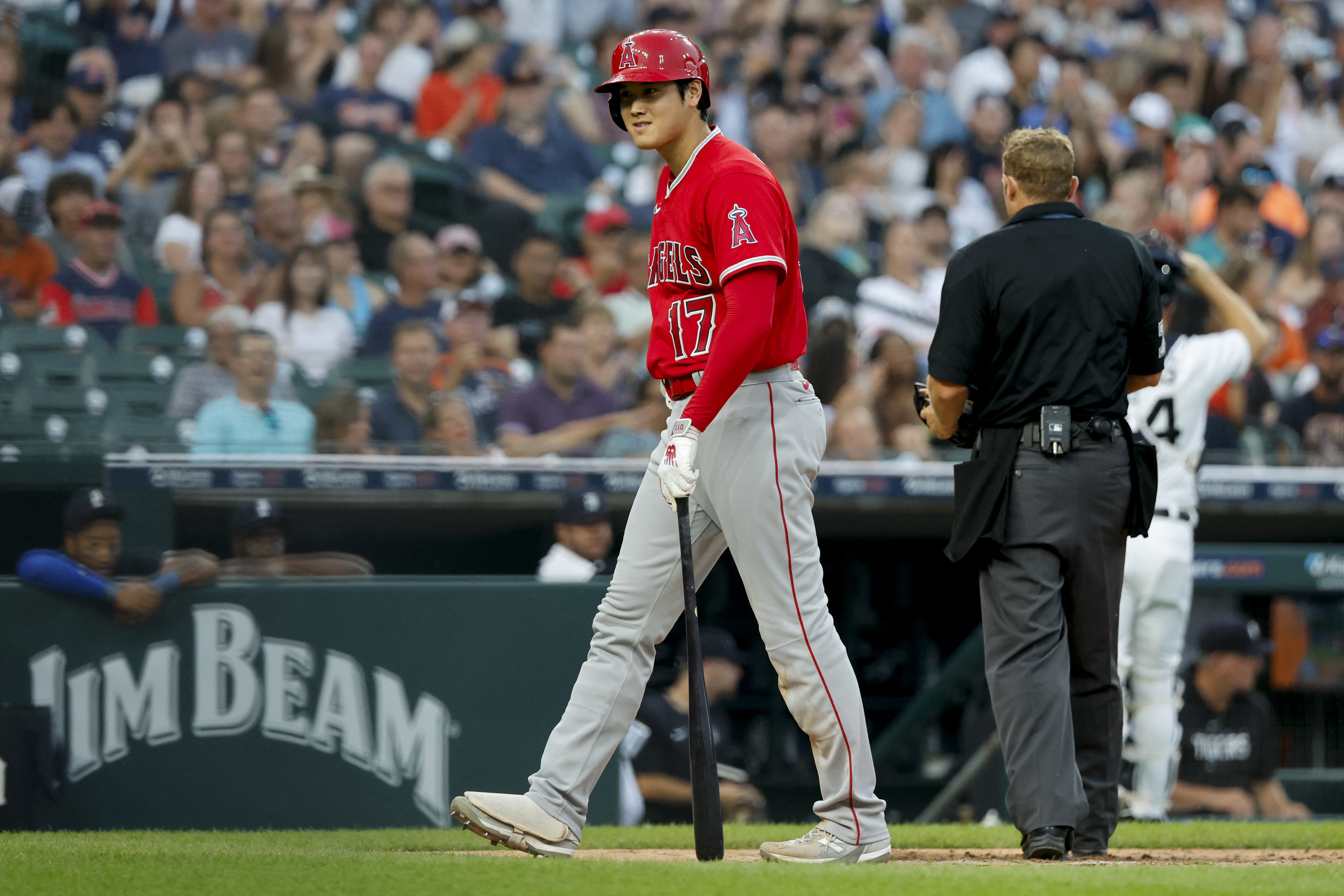 Angels blow late lead before beating Tigers in 10th