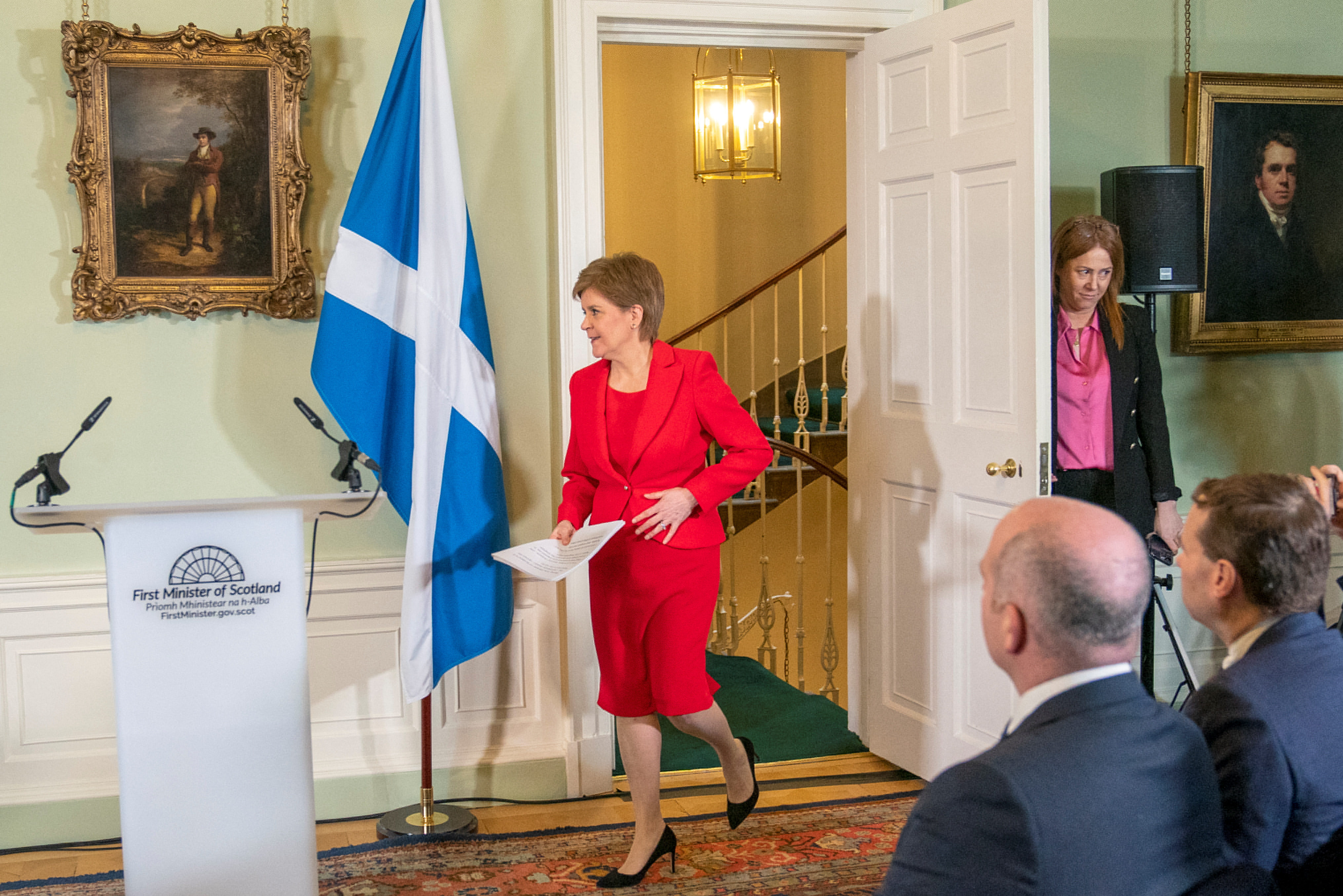 Scotland's Sturgeon to quit, will remain until a successor has been found